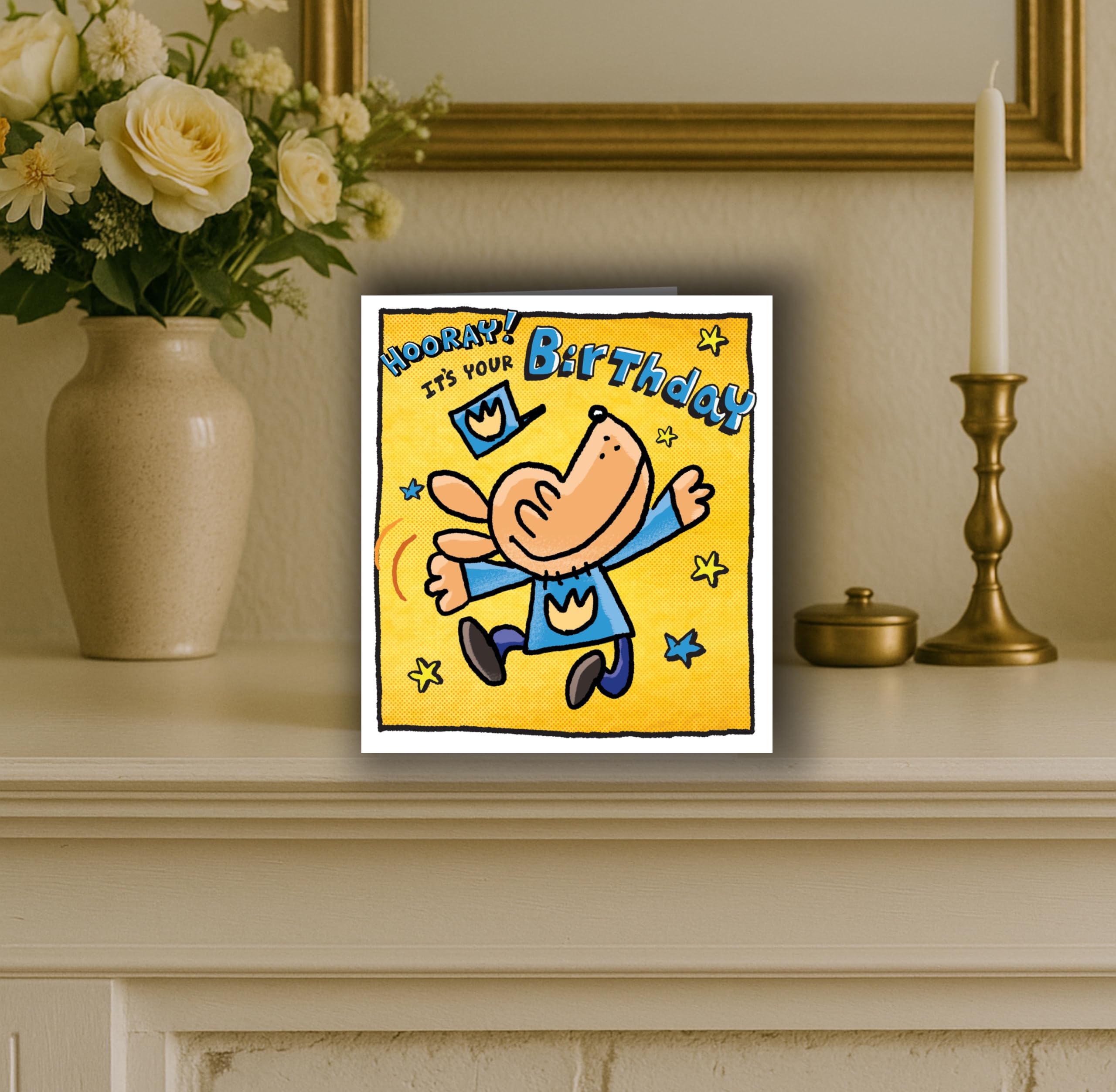 Danilo Promotions LTD Dog Man Birthday Card for Daughter | Standard Size | 50% Recycled Content 2