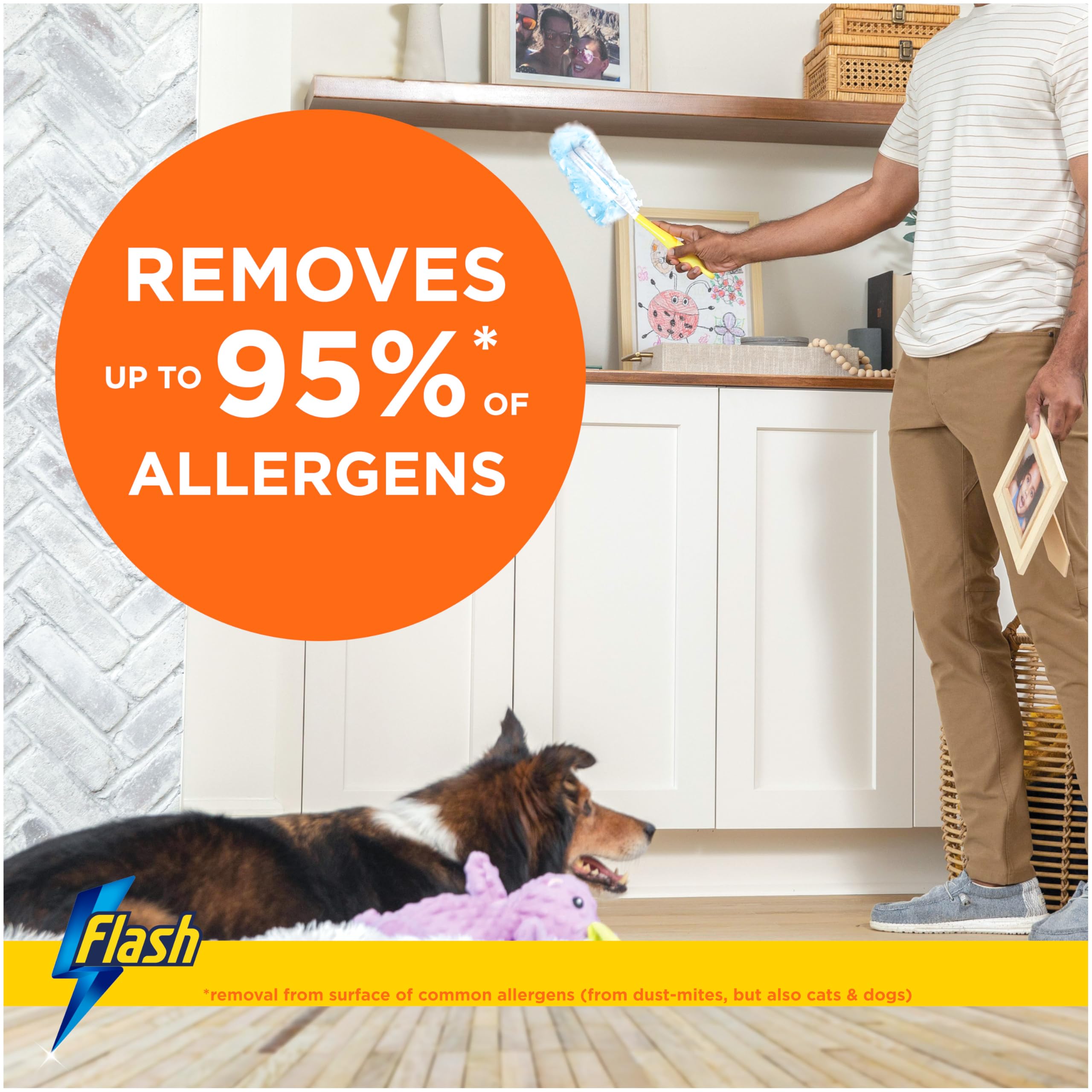 Flash - Dust Magnet Refills Fluffy Dusters 54 Pack (18x3) 5