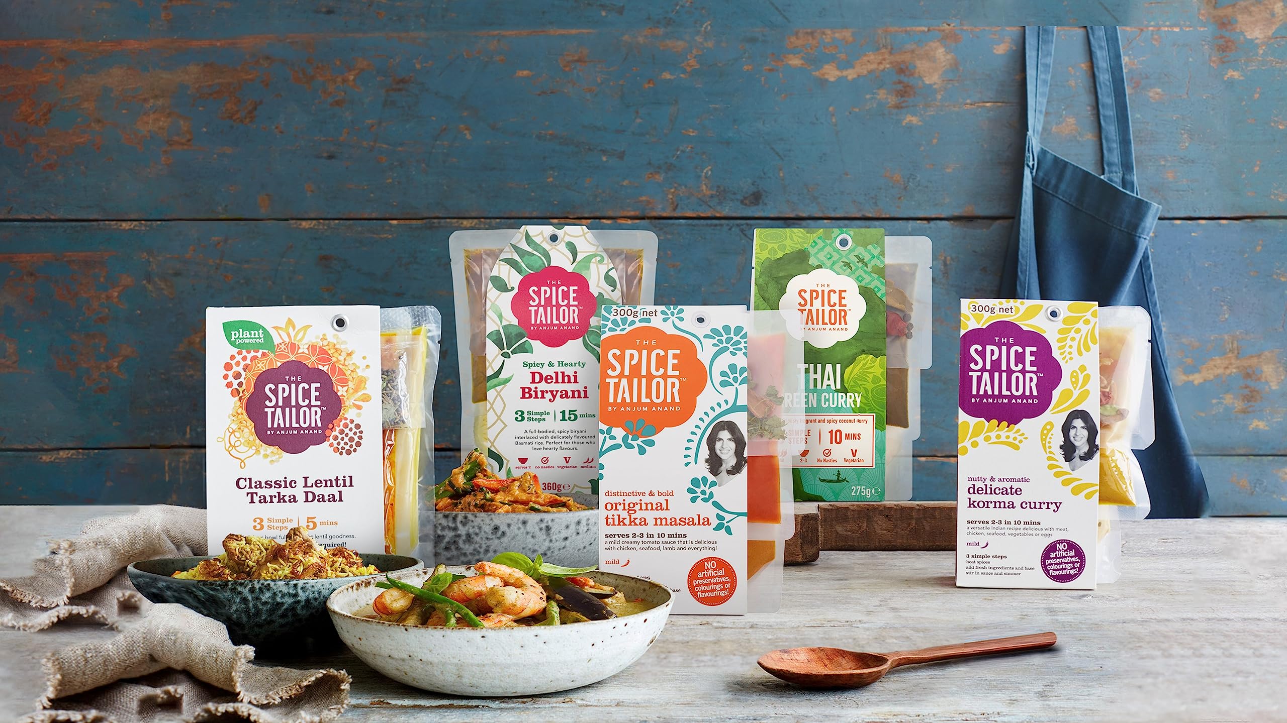 The Spice Tailor Rustic Rogan Josh Indian Curry Sauce Kit, 300g 5