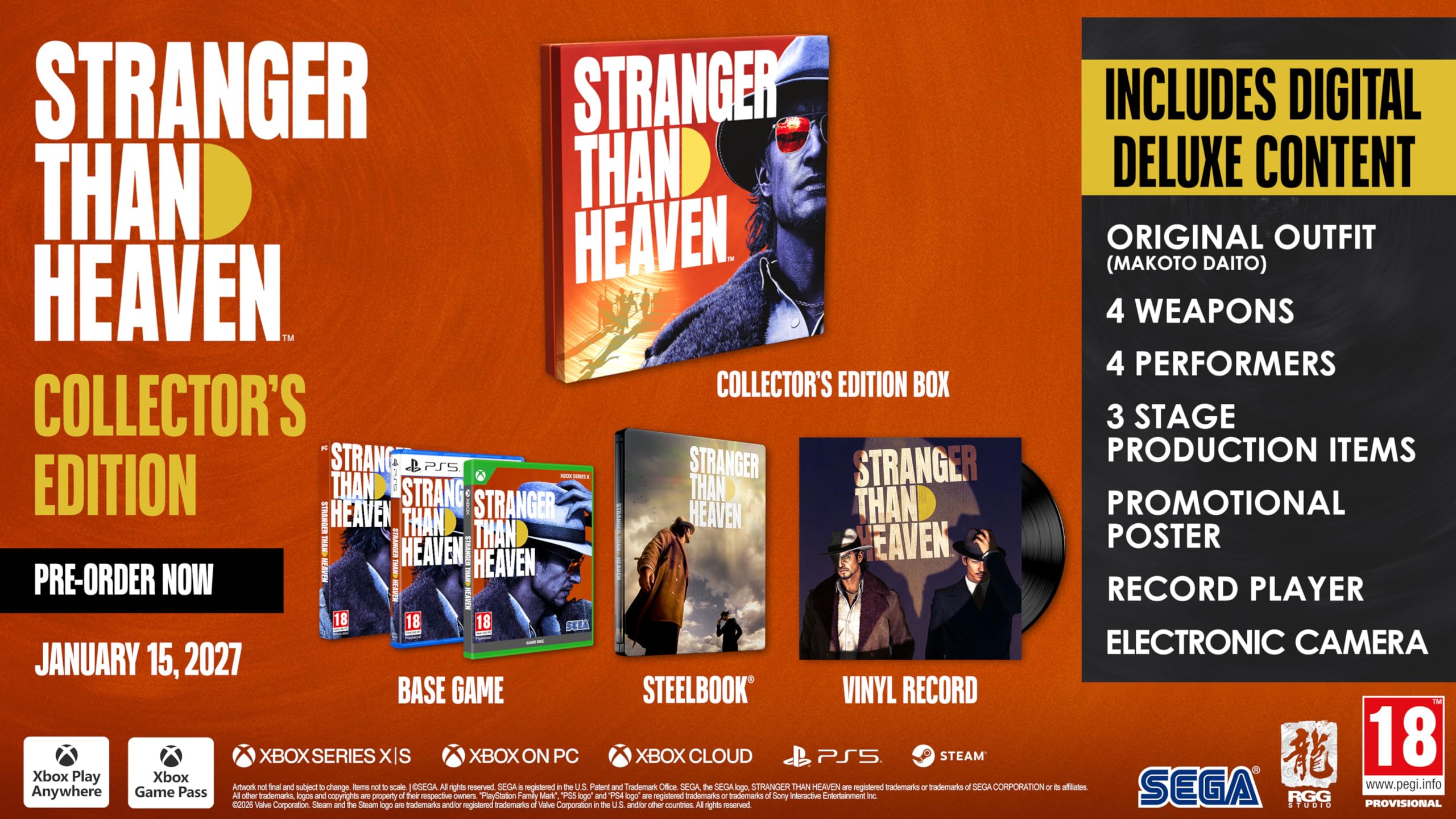 Stranger Than Heaven: Collector's Edition [PS5] 1