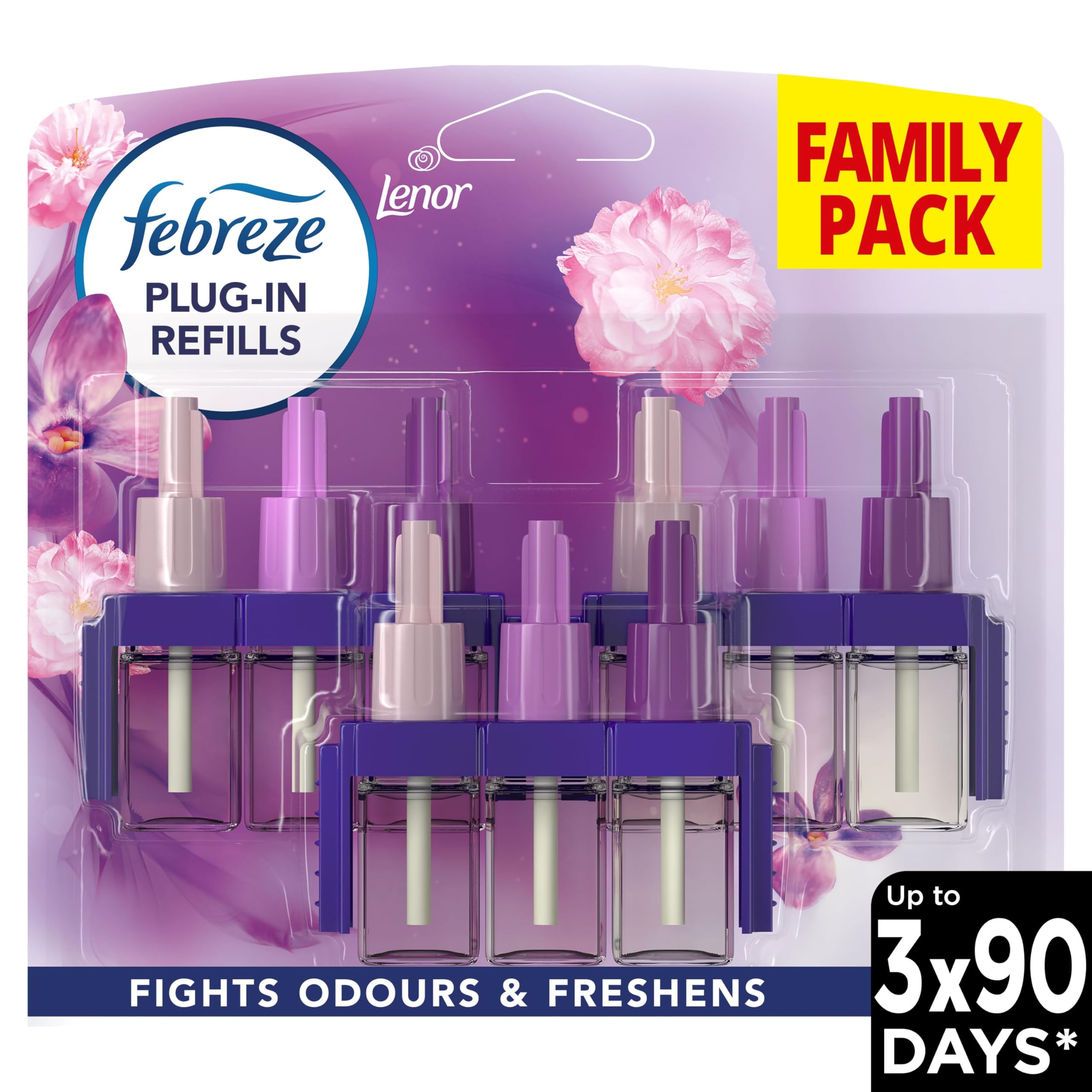 Febreze - 3Volution Air Freshener Plug-In Refill Exotic Bloom 3x20ML 11