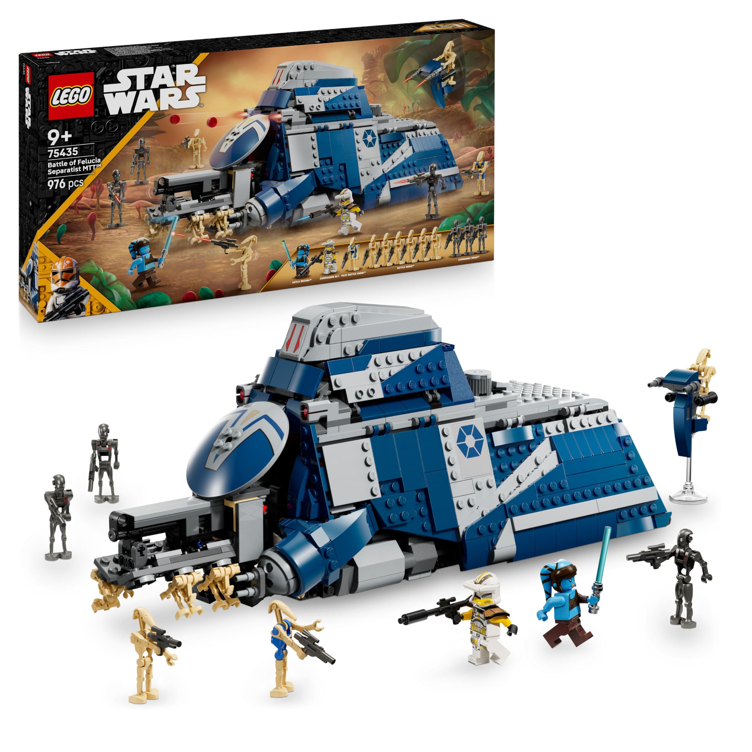 LEGO Star Wars 75435 Battle of Felucia Separatist MTT Building Set for Ages 9+ 1