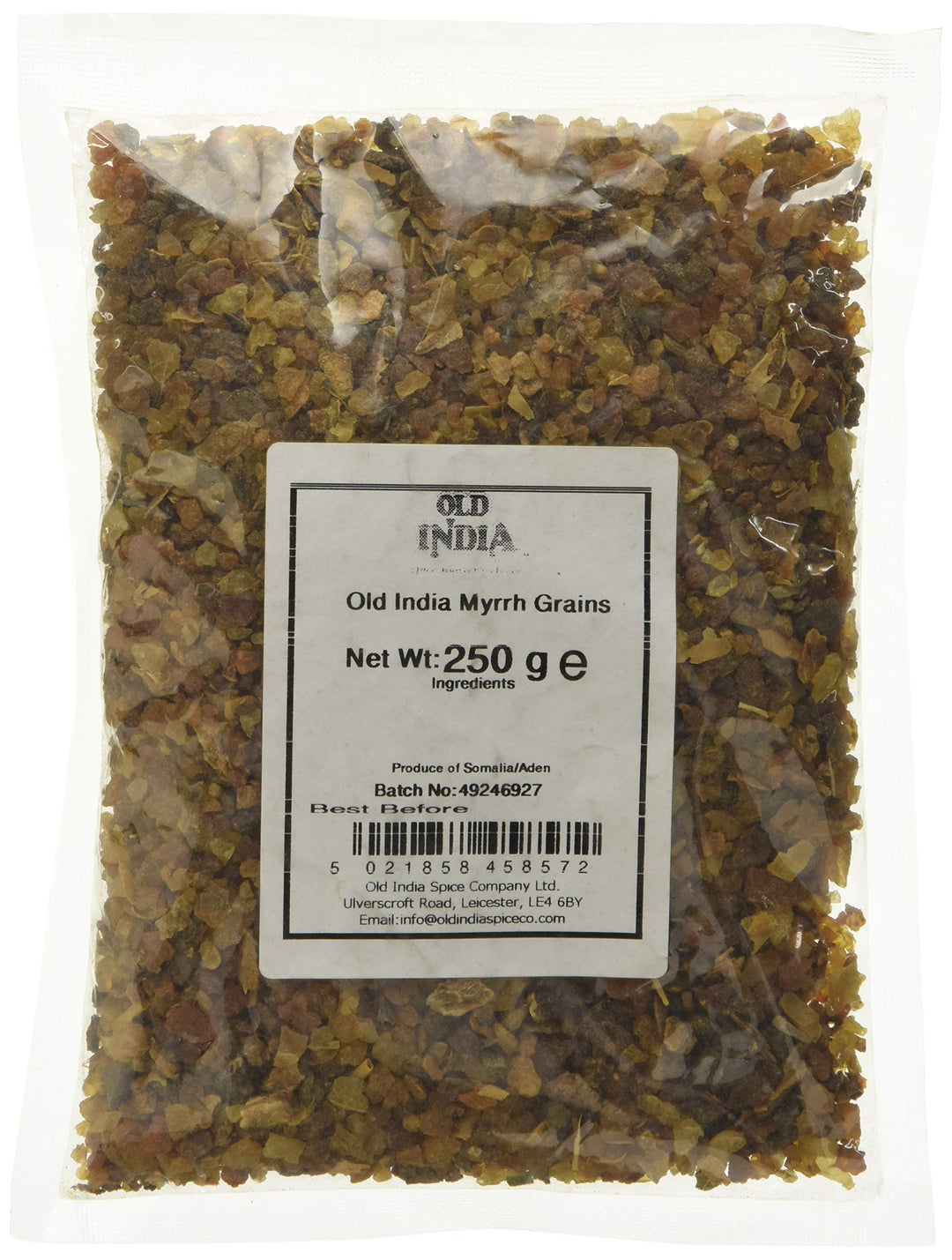 Old India Myrrh Grains 250g - Natural Indian Seasoning for Cooking