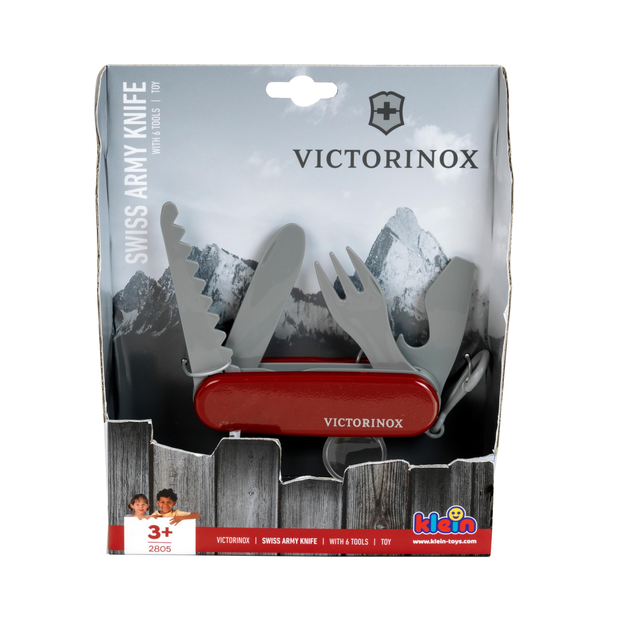 Theo Klein Victorinox Swiss Army Knife Toy Pocketknife - 6 Tools, Ages 3+ 7