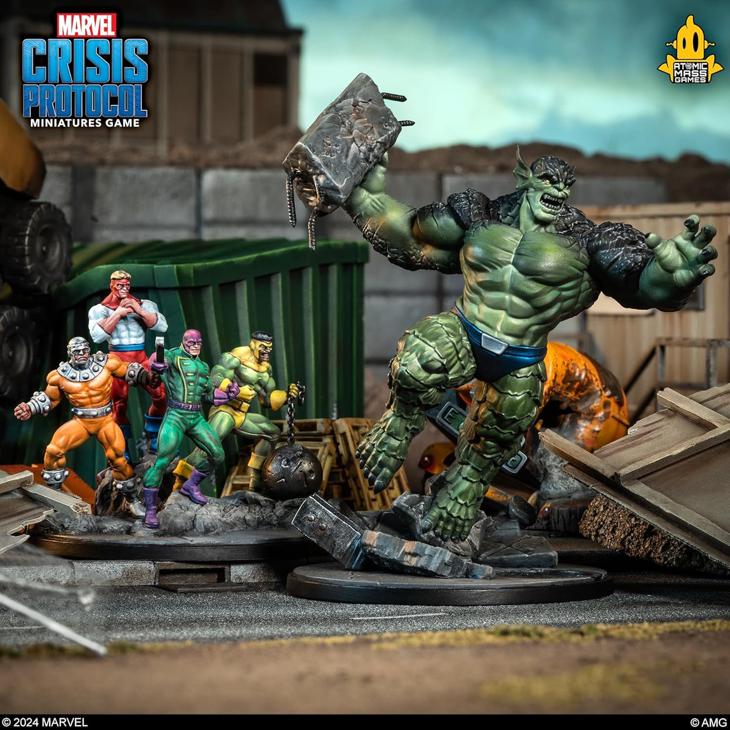 Atomic Mass Games Marvel Crisis Protocol: Abomination & Wrecking Crew Miniatures Expansion 7