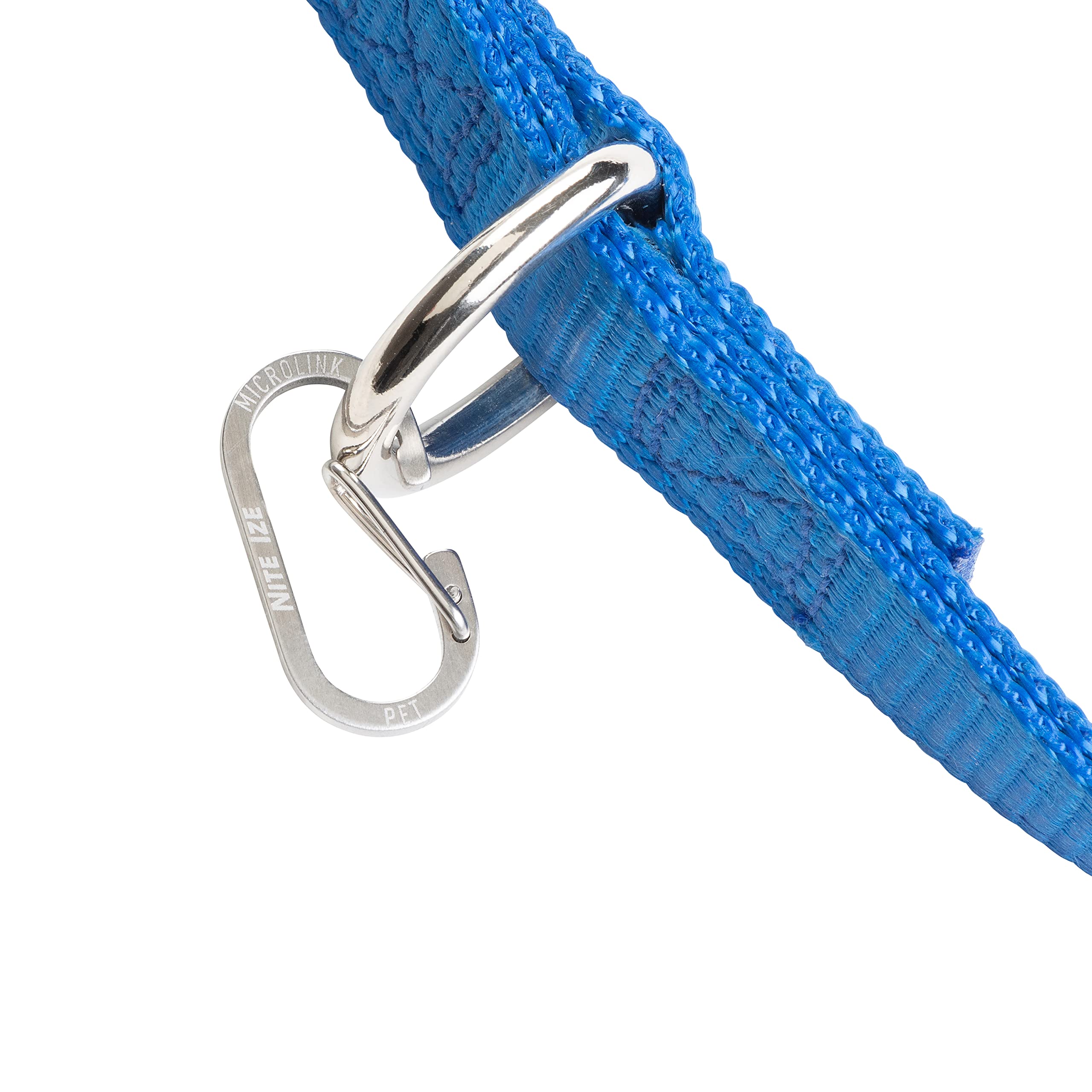 Nite Ize MicroLink Pet Tag Carabiner - Stainless Steel | Secures Tags | Easy Transfer 4