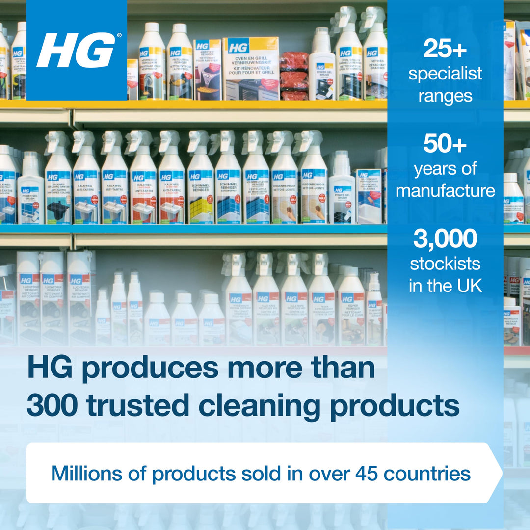 HG - Hob Cleaner for Everyday Use, Induction & Glass Ceramic Cooktop Spray, 500ml