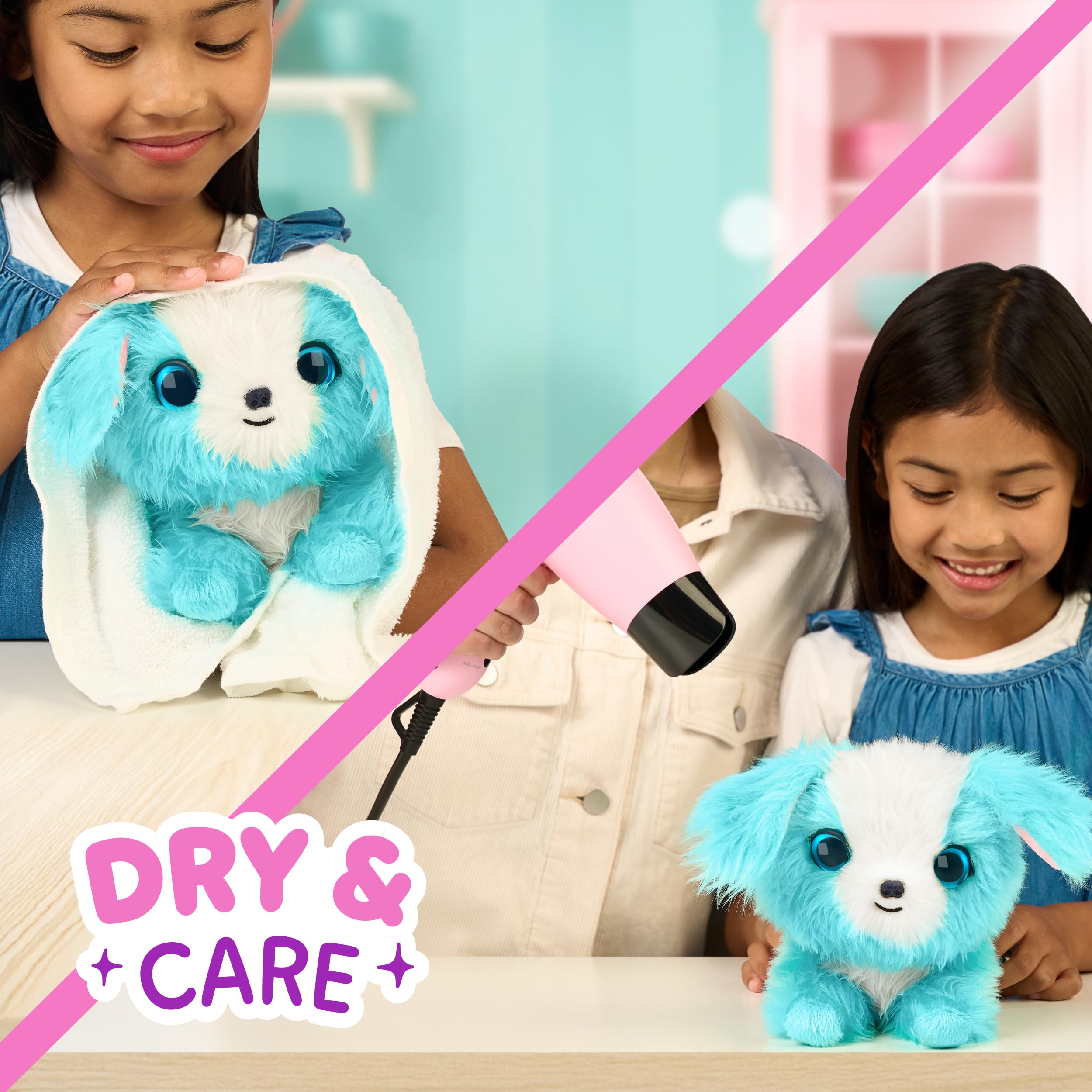 SCRUFFALUVS Mystery Plush Toy - Wash to Reveal Surprise Pet | 7.5 Inches Tall 2