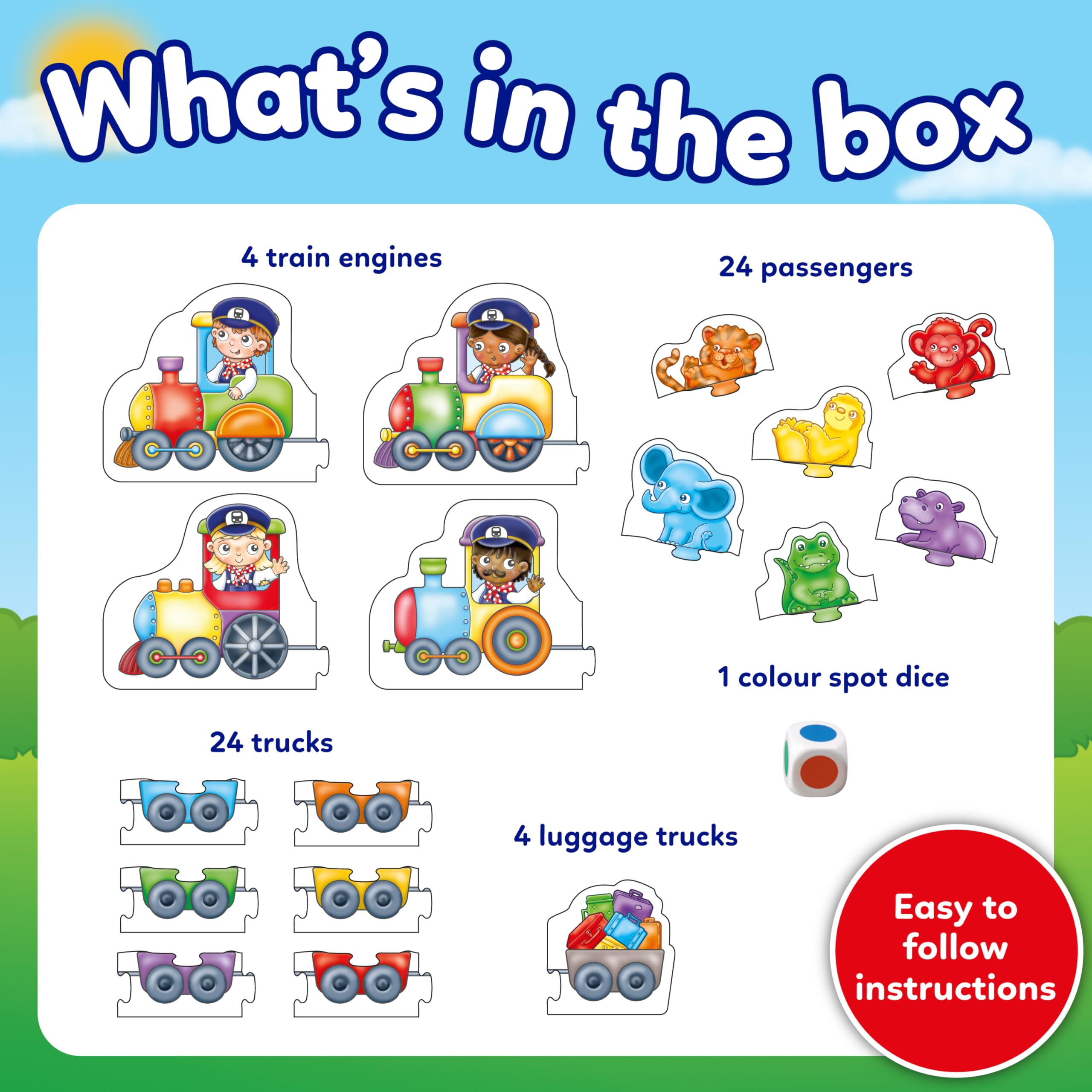Orchard Toys Colour Match Express Colour Matching Game | Ages 3-6 | Multicolor 2