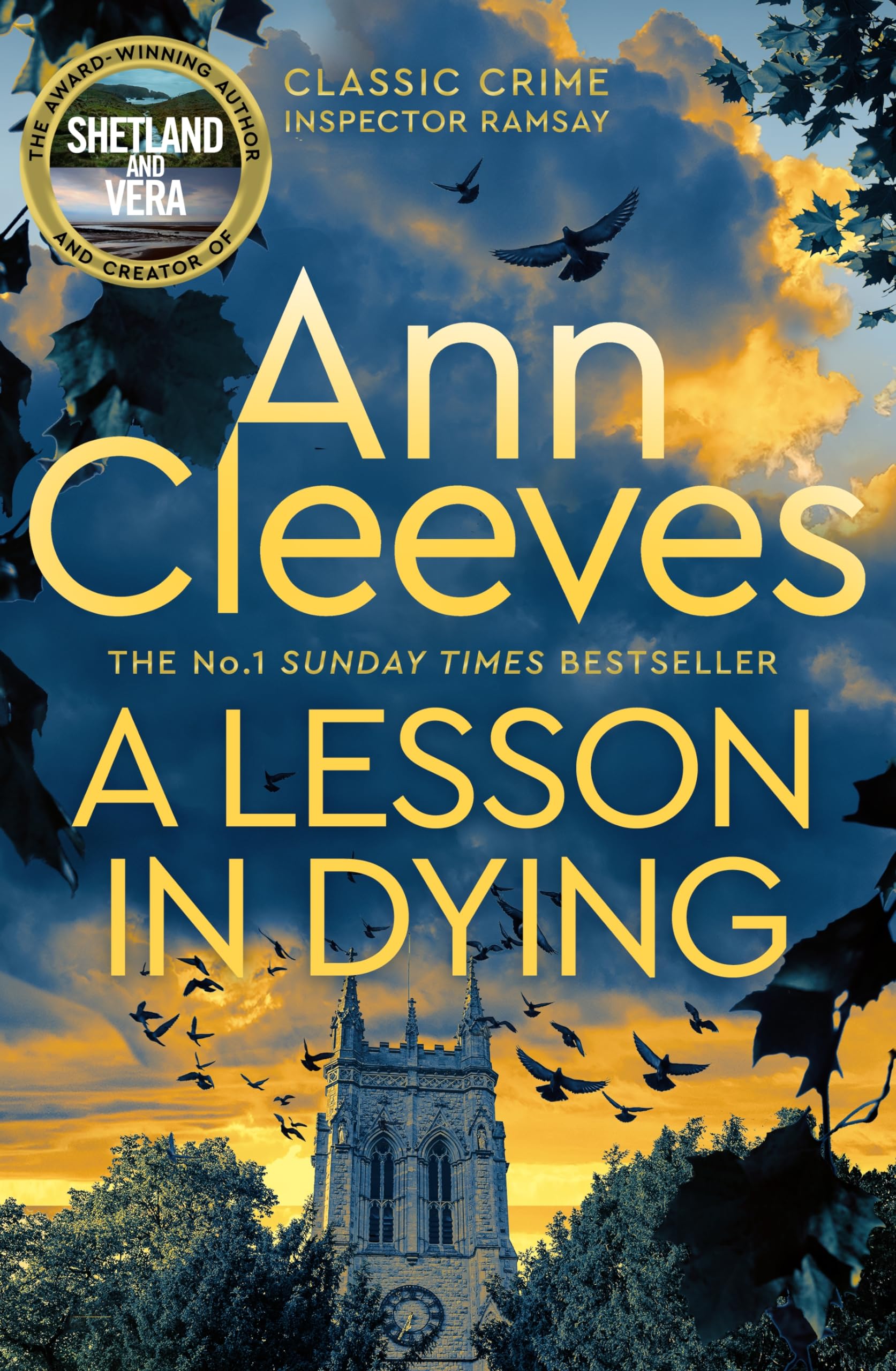 A Lesson in Dying: The first classic mystery novel featuring detective Inspector Ramsay by Ann Cleeves [Paperback]