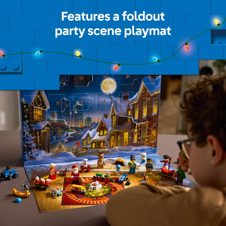 LEGO City Advent Calendar 2025 - 24-Day Holiday Building Playset for Ages 5+