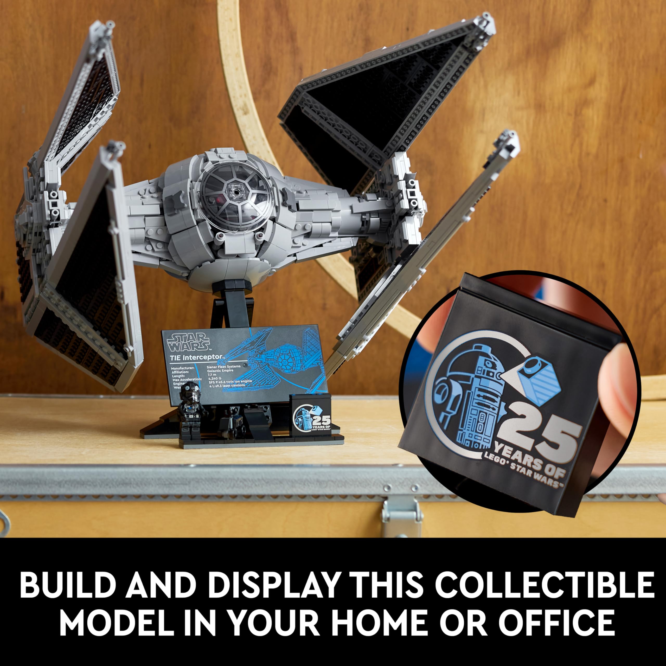 LEGO Star Wars TIE Interceptor UCS Vehicle Building Set 75382 | Ages 18+ 6