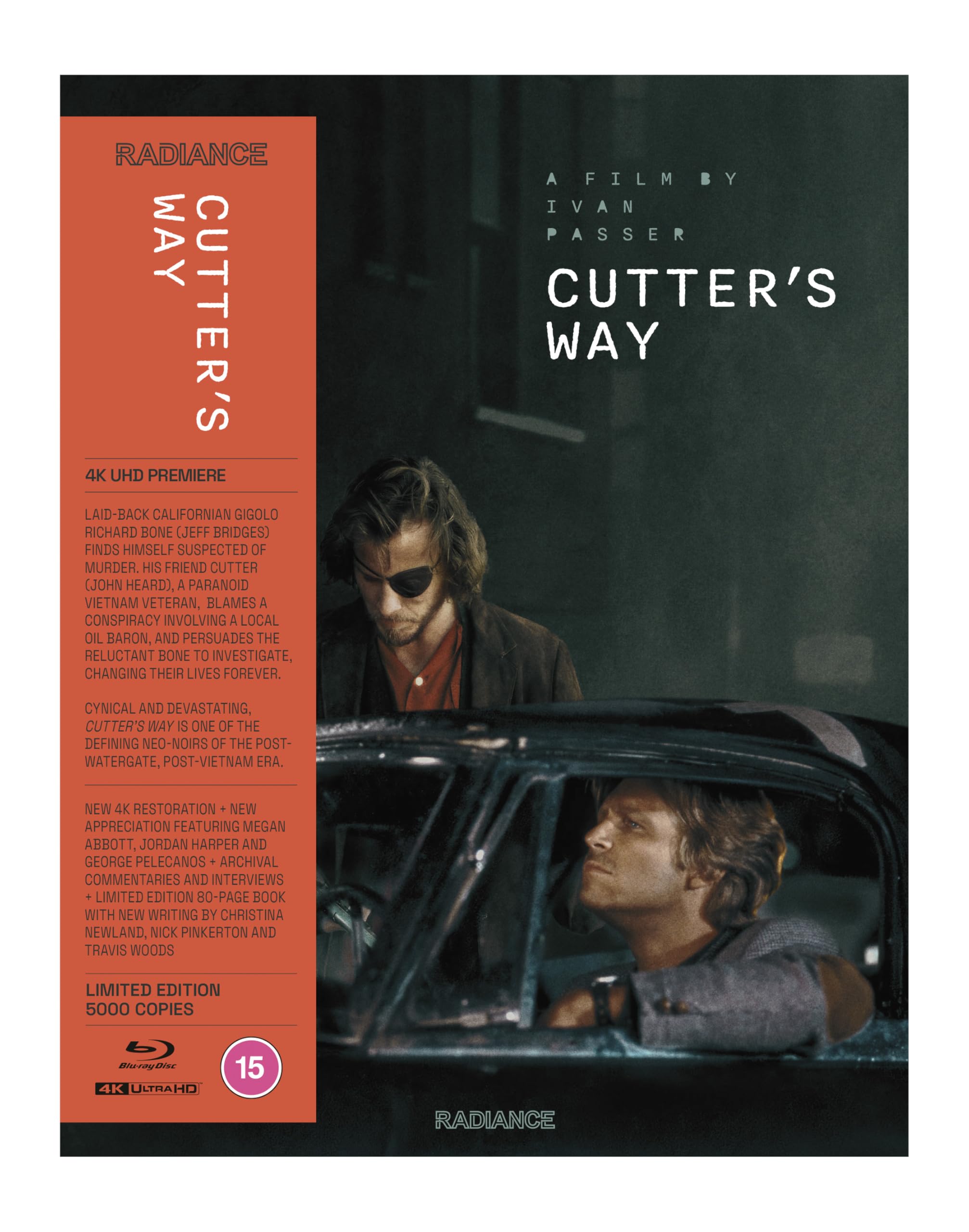 Cutter's Way (Limited Edition) 4K UHD + Blu-Ray [Region B] 1