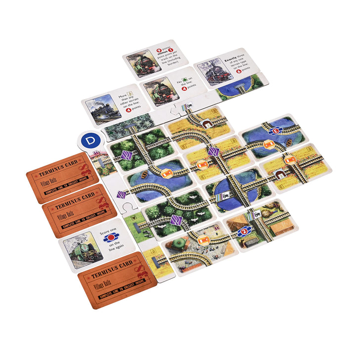Osprey Games Village Rails Card Game