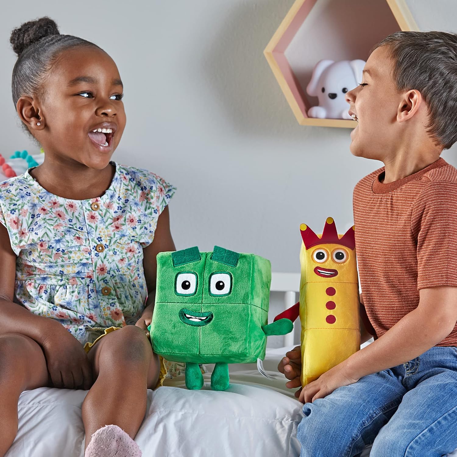 Numberblocks Three and Four Playful Pals - Soft Plush Toys for Toddlers 18M+ 13