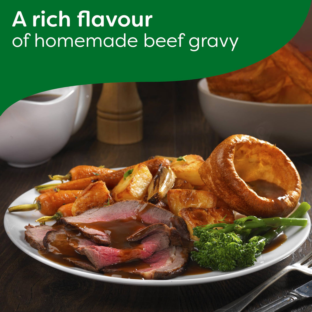 Knorr - Beef Gravy Pot 4x28g Free from Artificial Colours and Preservatives