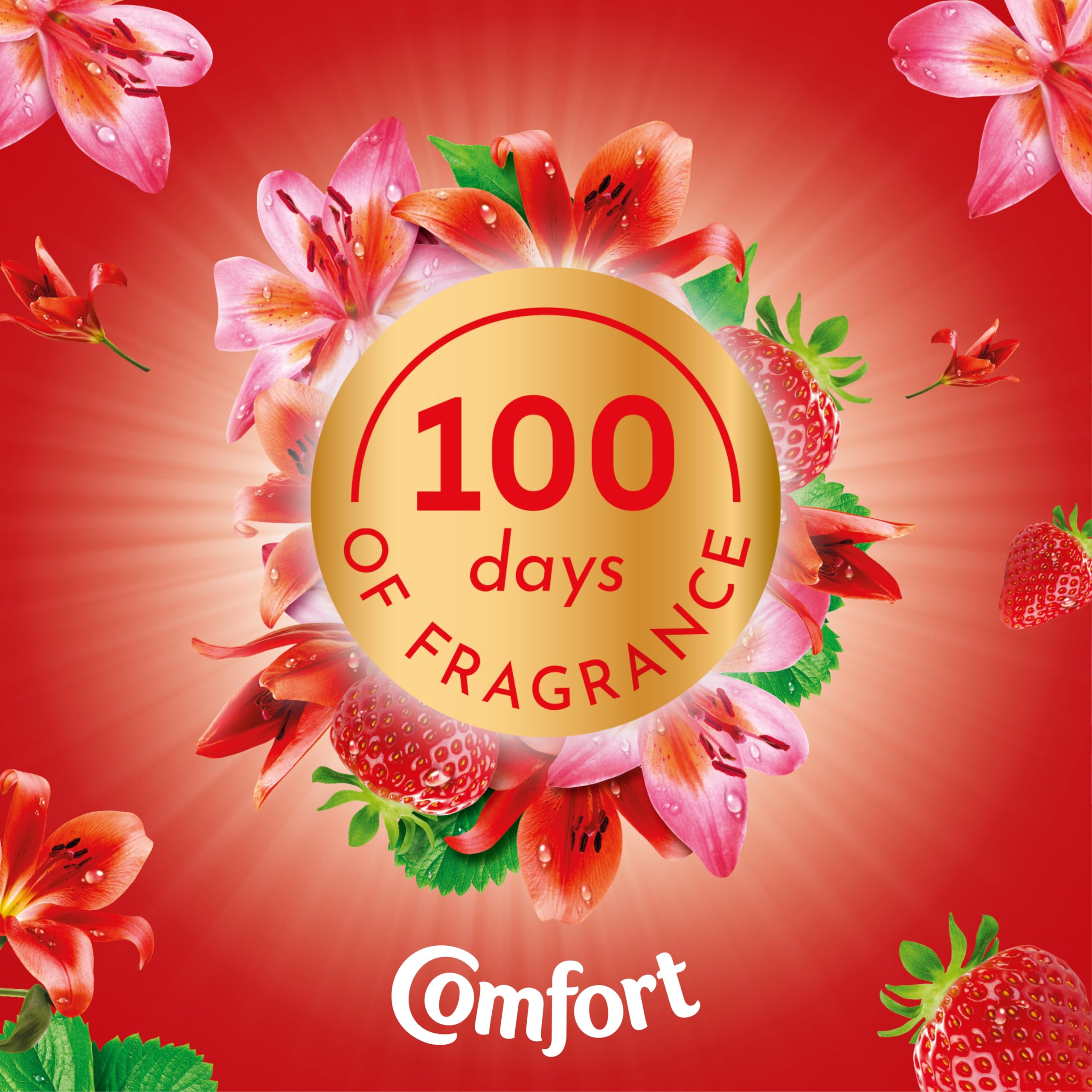 Comfort - Perfume Creations Strawberry & Lily Fabric Conditioner (900 ml) 6