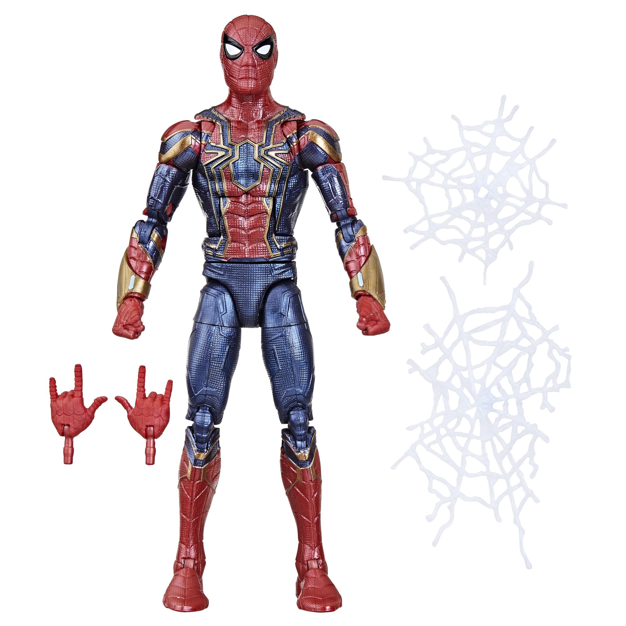Marvel Legends Iron Spider Action Figure - Inspired by Avengers: Endgame, 6-Inch Collectible with Articulation & Web FX 10