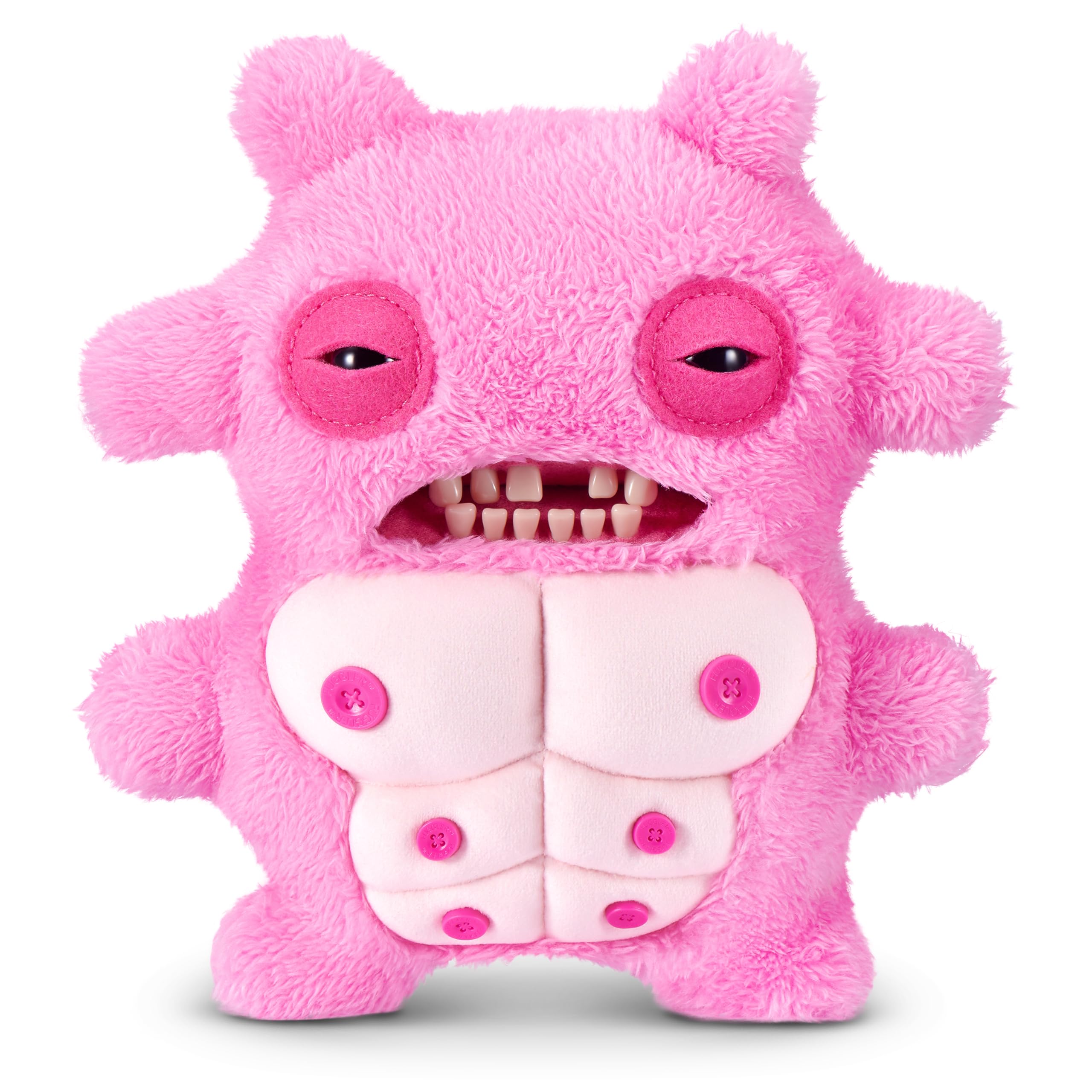 Fuggler Sir Nobbynuts 9 Inch Plush Soft Doll - Pink, Polyester