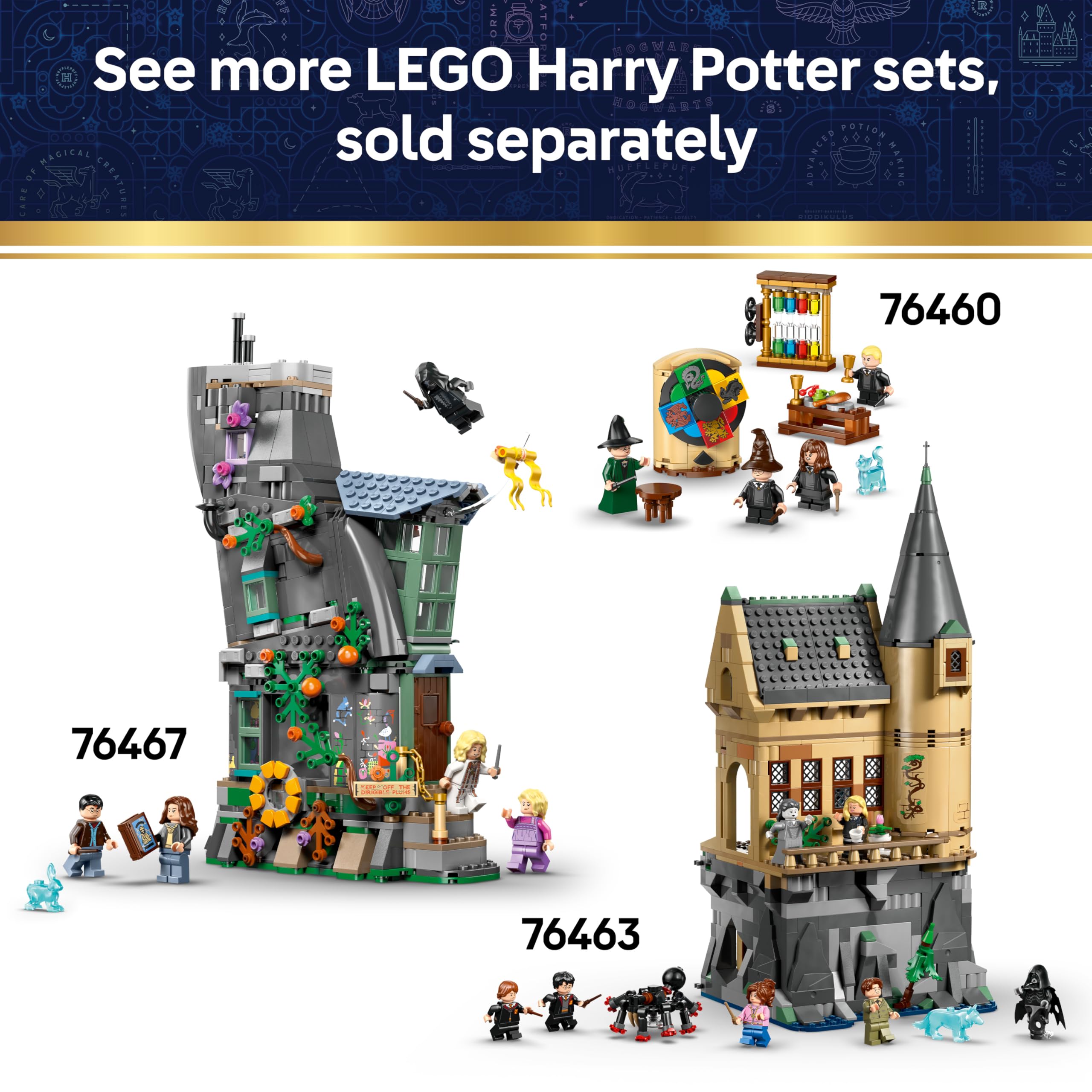 LEGO Harry Potter Cauldron: Secret Potions Classroom Building Set 76464 | Ages 10+ 8