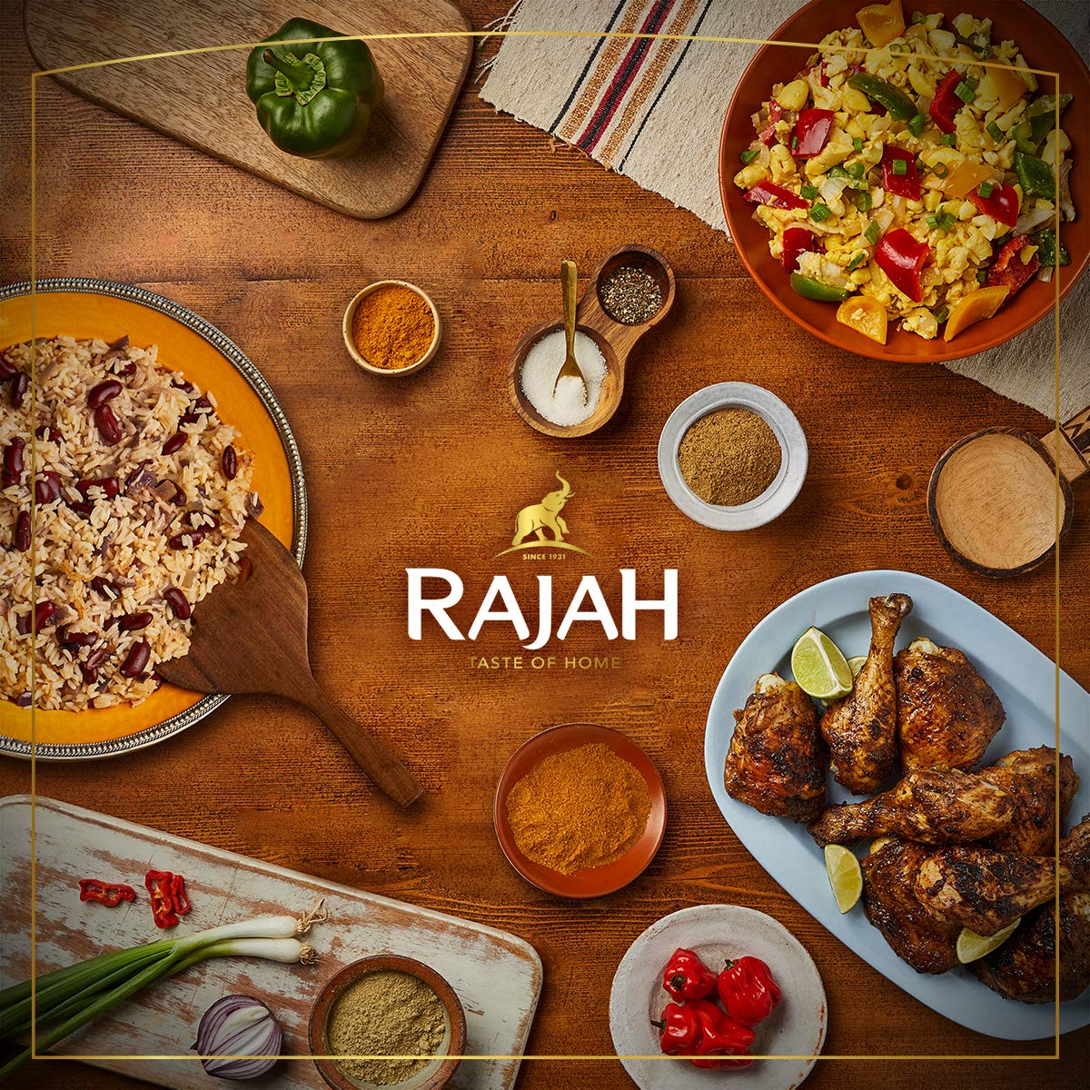 Rajah - Mixed Curry Powder | Masala | 1kg Resealable Bag 6