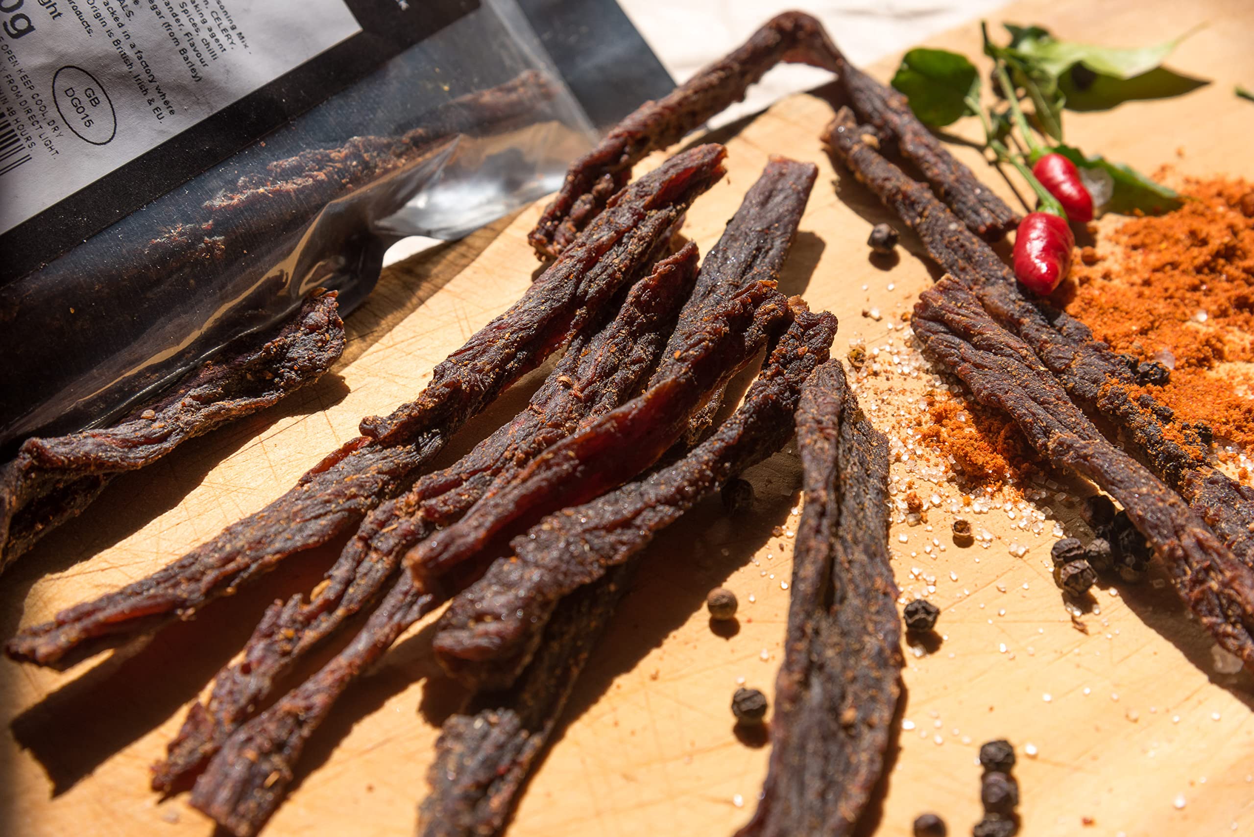 Biltong Boss Chilli Bites (Snap Sticks) - Authentic South African Beef Snack, High Protein, Low Carb 6