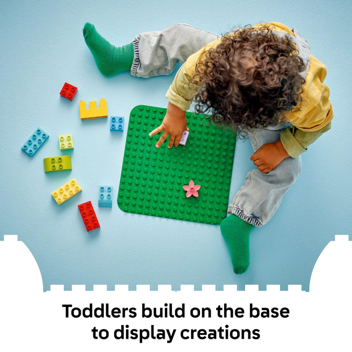 LEGO DUPLO Green Building Plate - 16x16 Stud Base for Toddlers 18 Months+