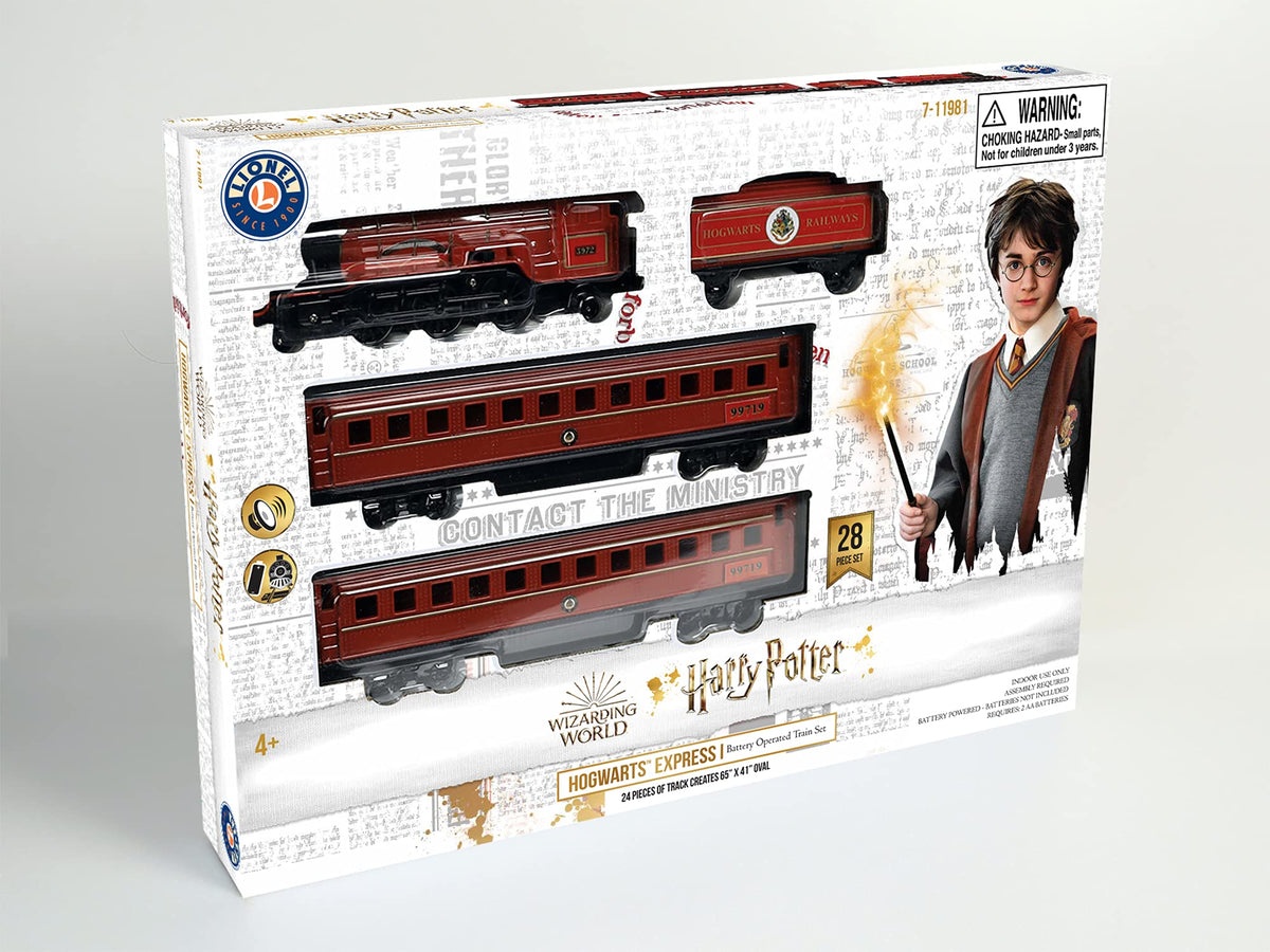 Lionel Harry Potter Hogwarts Express Mini Model Train Set - Ready-to-Play, Battery-Powered, Authentic Sounds 4