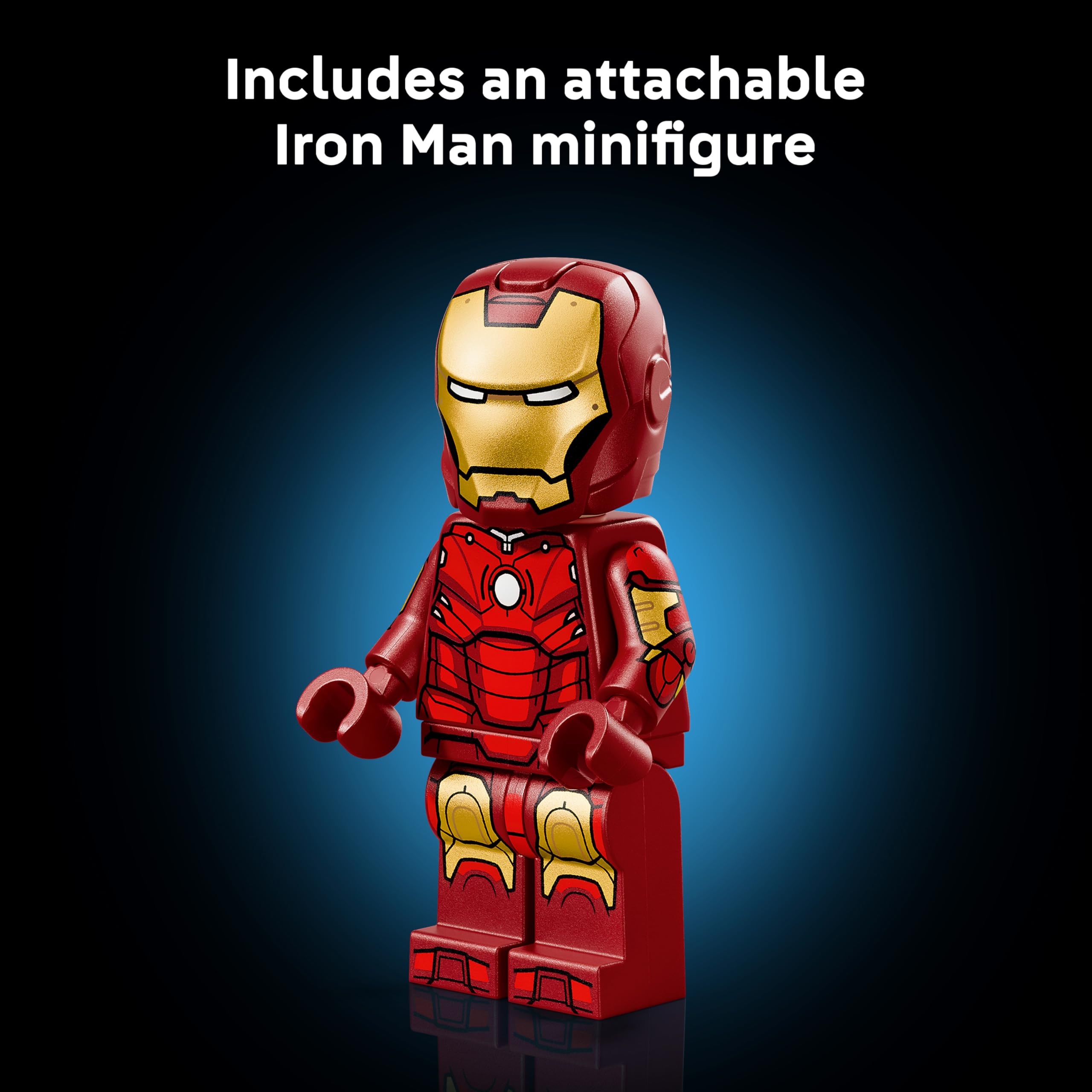 LEGO Marvel Iron Man Mark 3 Collectors' Edition Figure 76344 | 1,297 Pieces | Ages 18+ 4