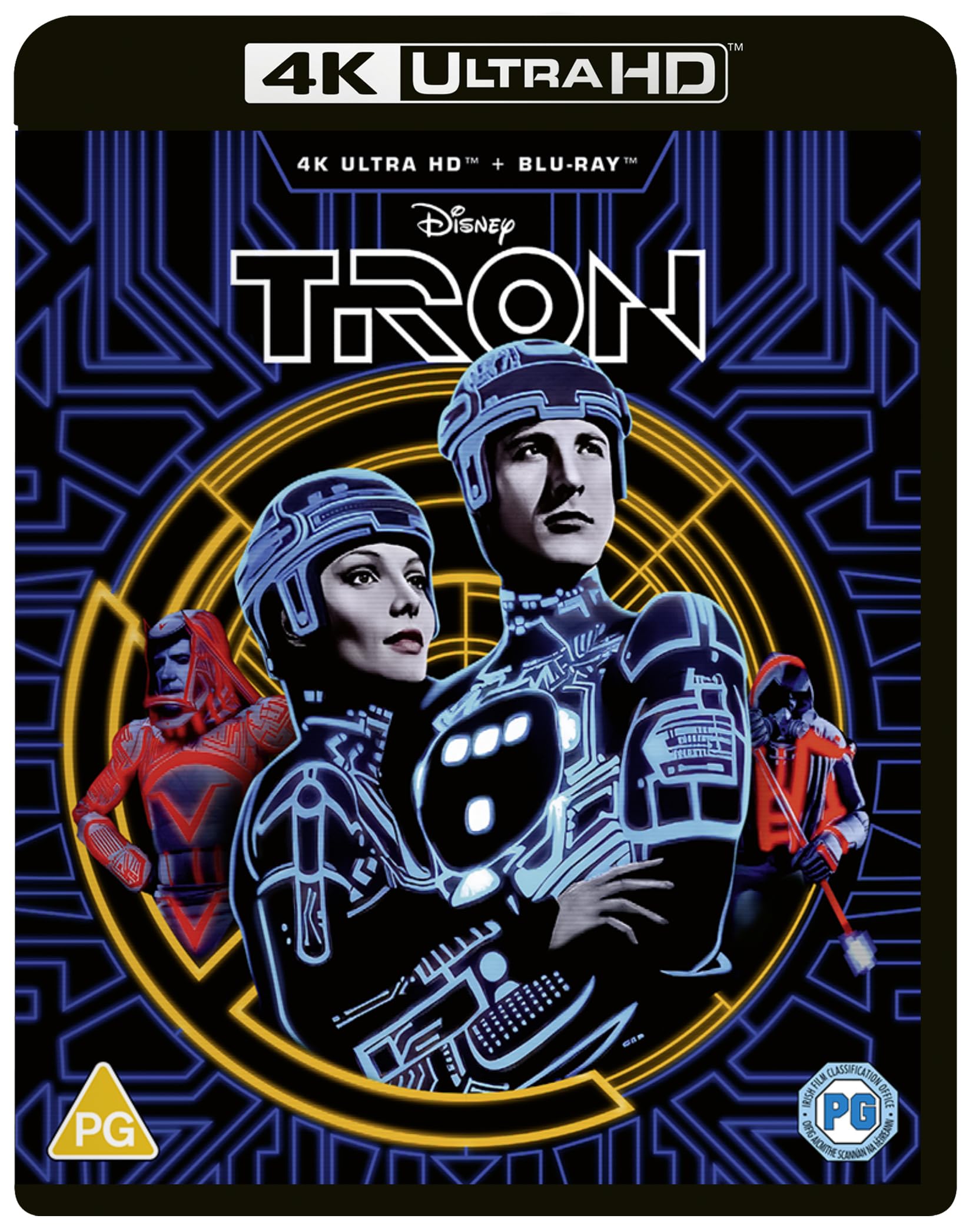 Disney's Tron (1982) 4K Ultra HD/BD [Blu-ray] [Region Free] 2