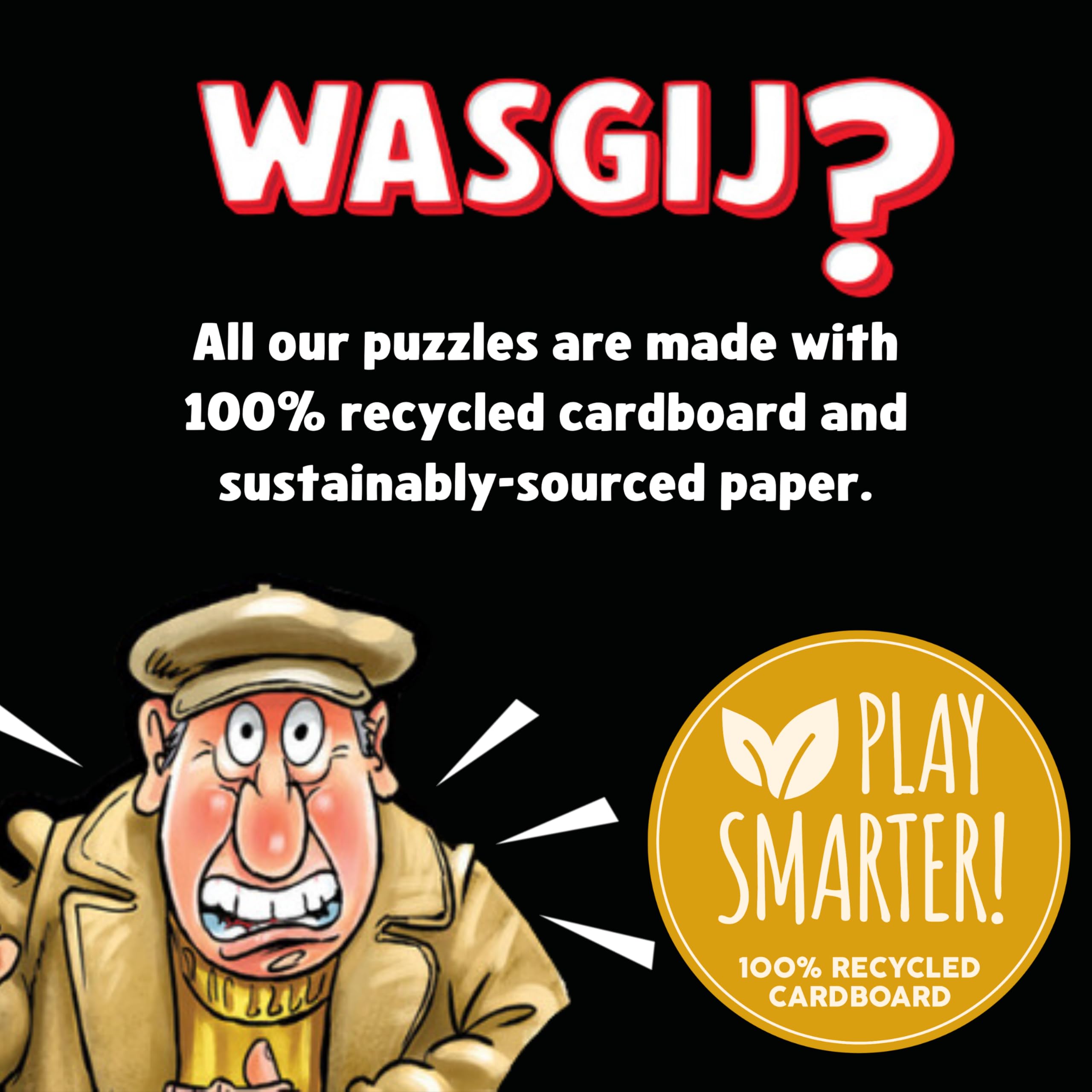 Jumbo Wasgij Original 43 - Aquarium Antics 1000 Piece Jigsaw Puzzle