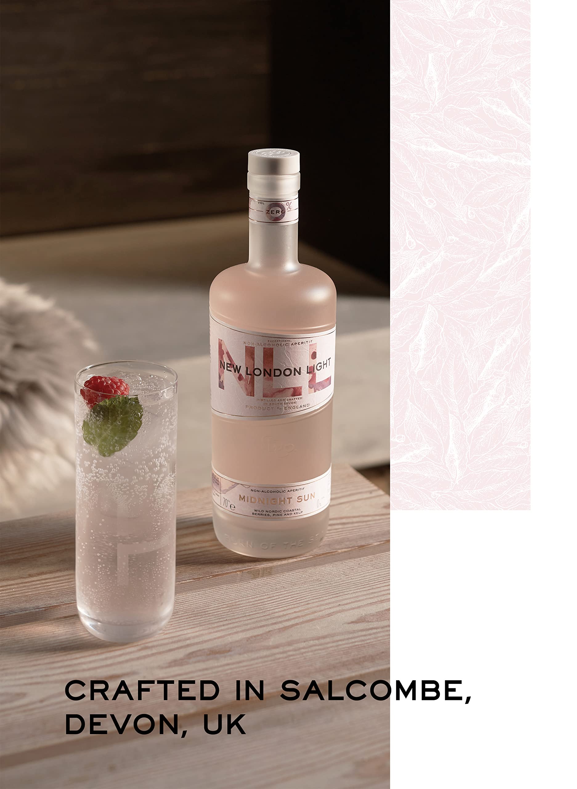 New London Light Midnight Sun Non-Alcoholic Aperitif - 70cl