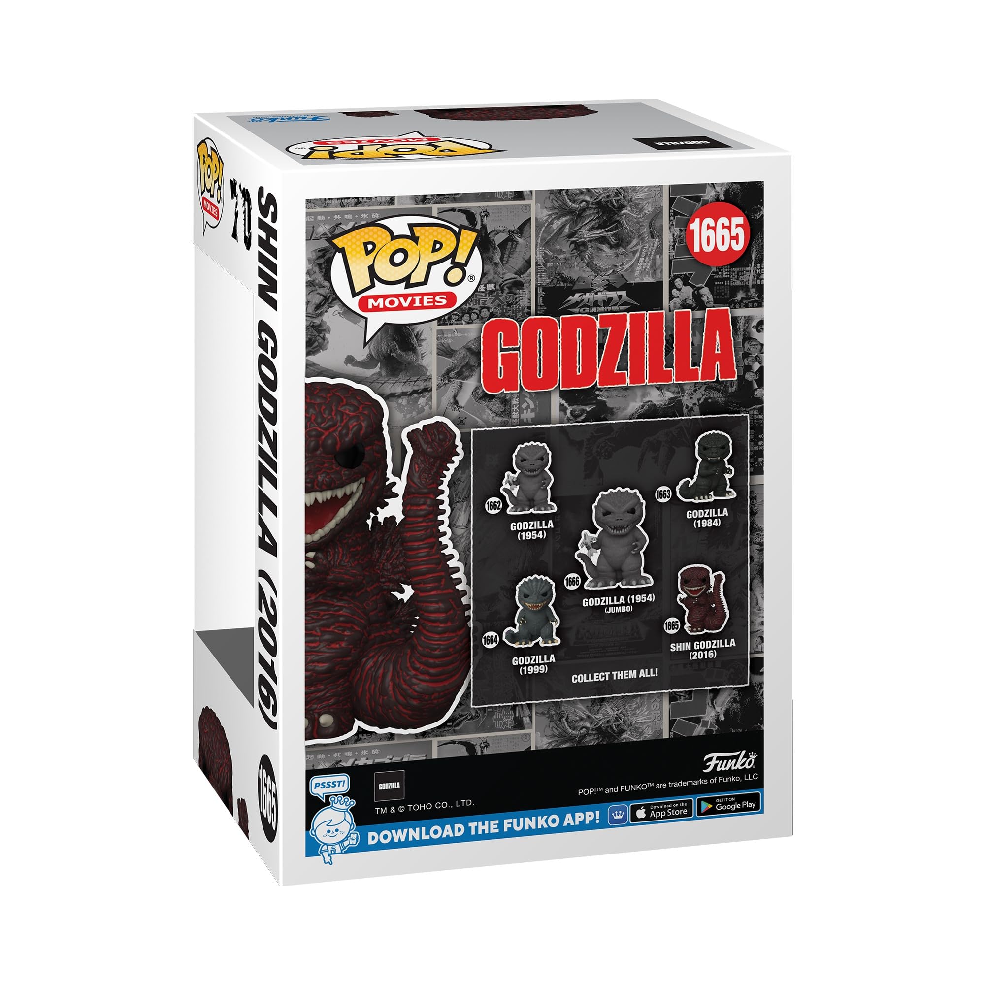 Funko Pop! Movies: Godzilla 70th - Godzilla 2016 Vinyl Figure 11