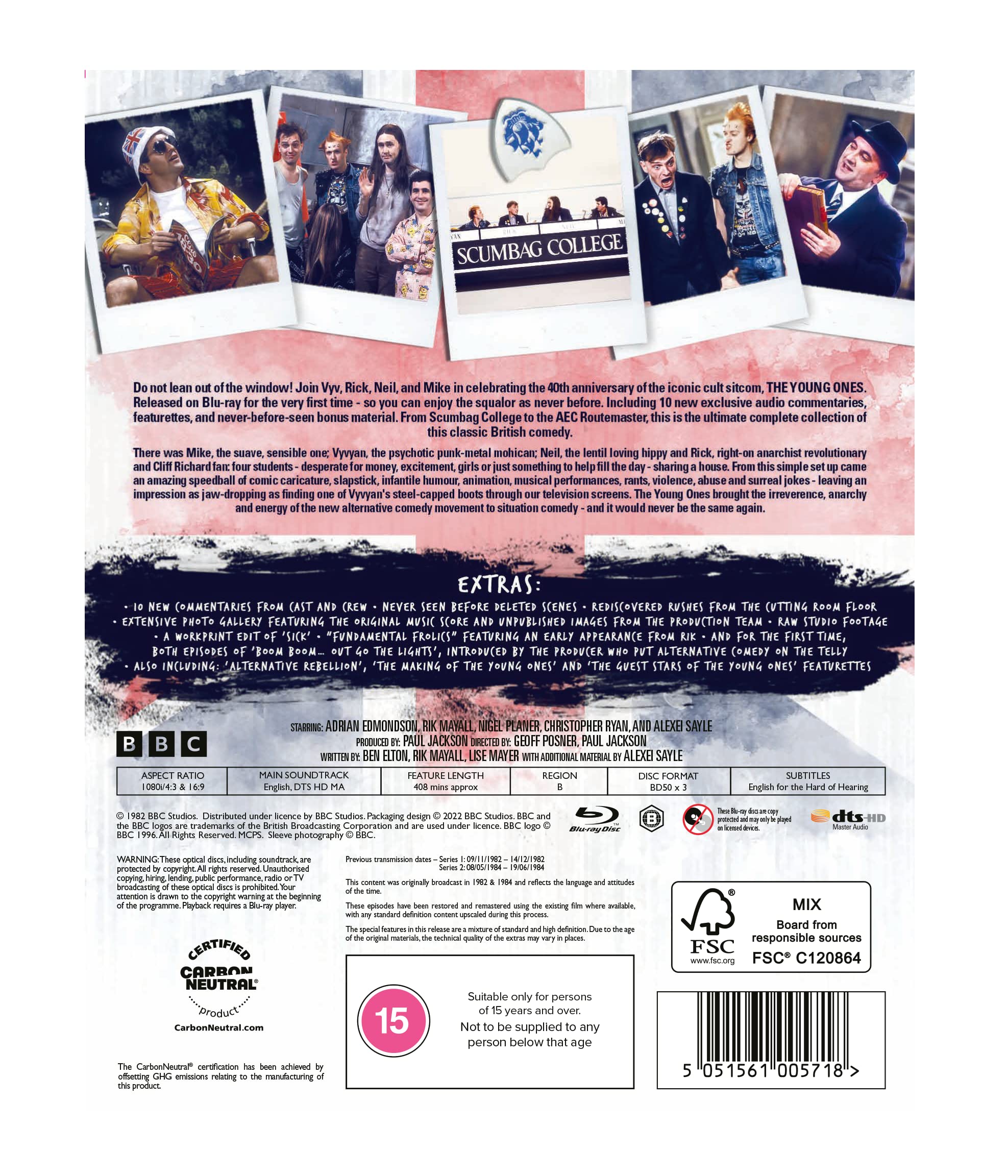 The Young Ones: The Complete Collection [Blu-ray]