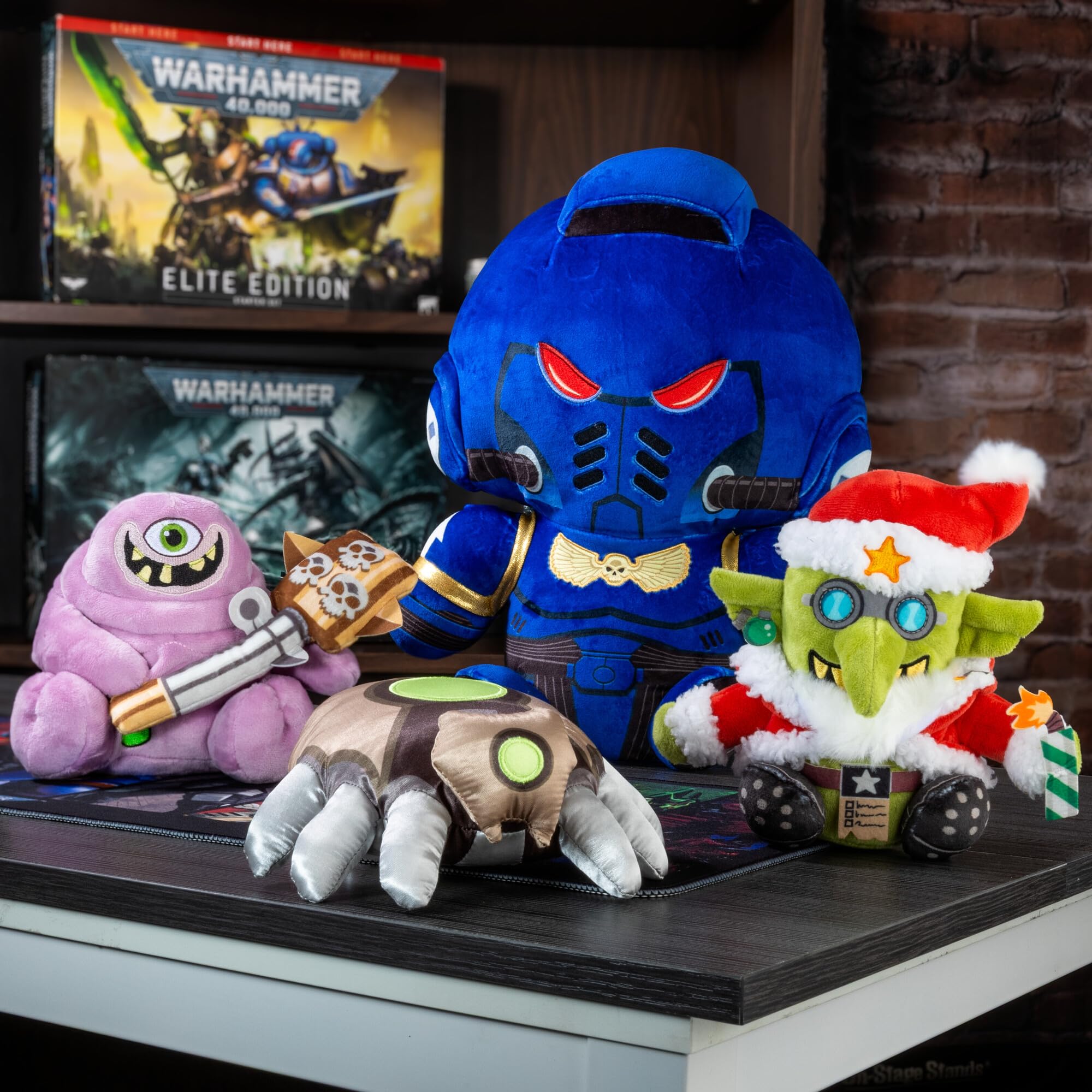 TOMY Warhammer Da Red Gobbo Plush Collectible Soft Toy 14