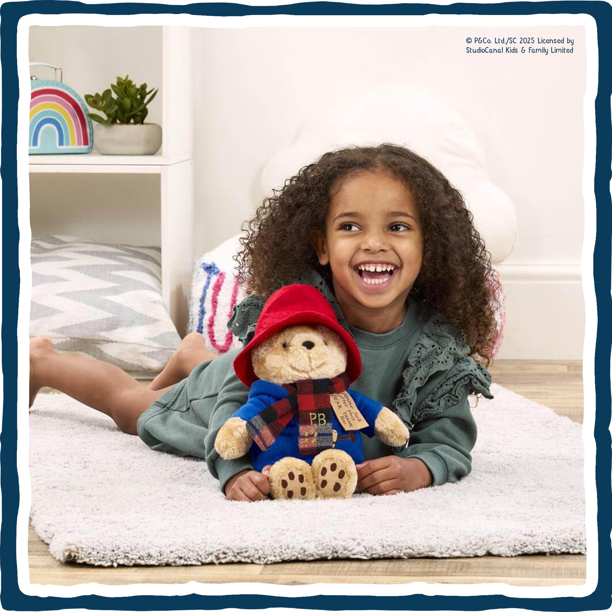 Rainbow Designs Large Paddington Bear with Scarf - 25 cm Plush Toy 10