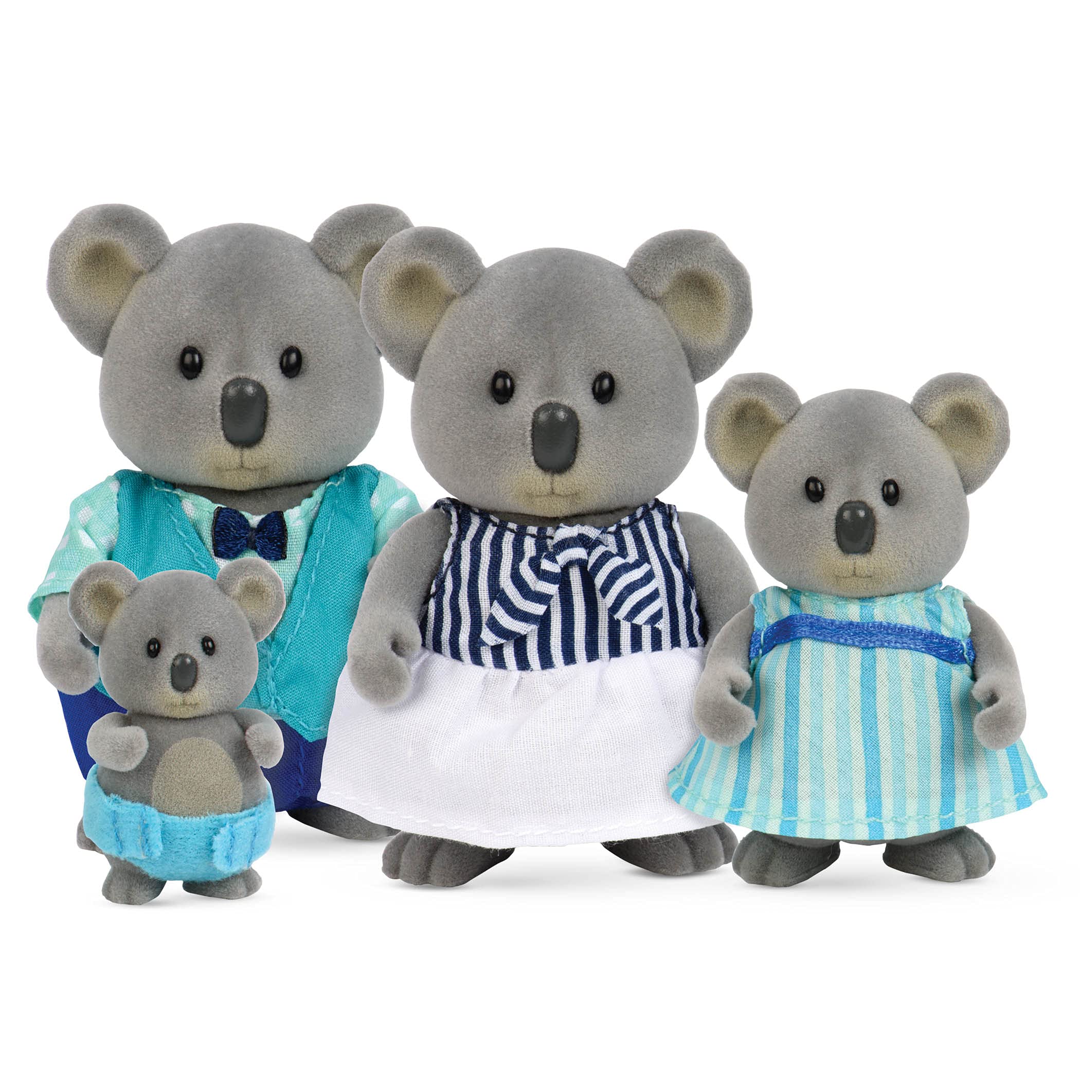 Canberra Koala Family - 5pc Playset with Movable Figurines & Storybook for Kids 3+ 7