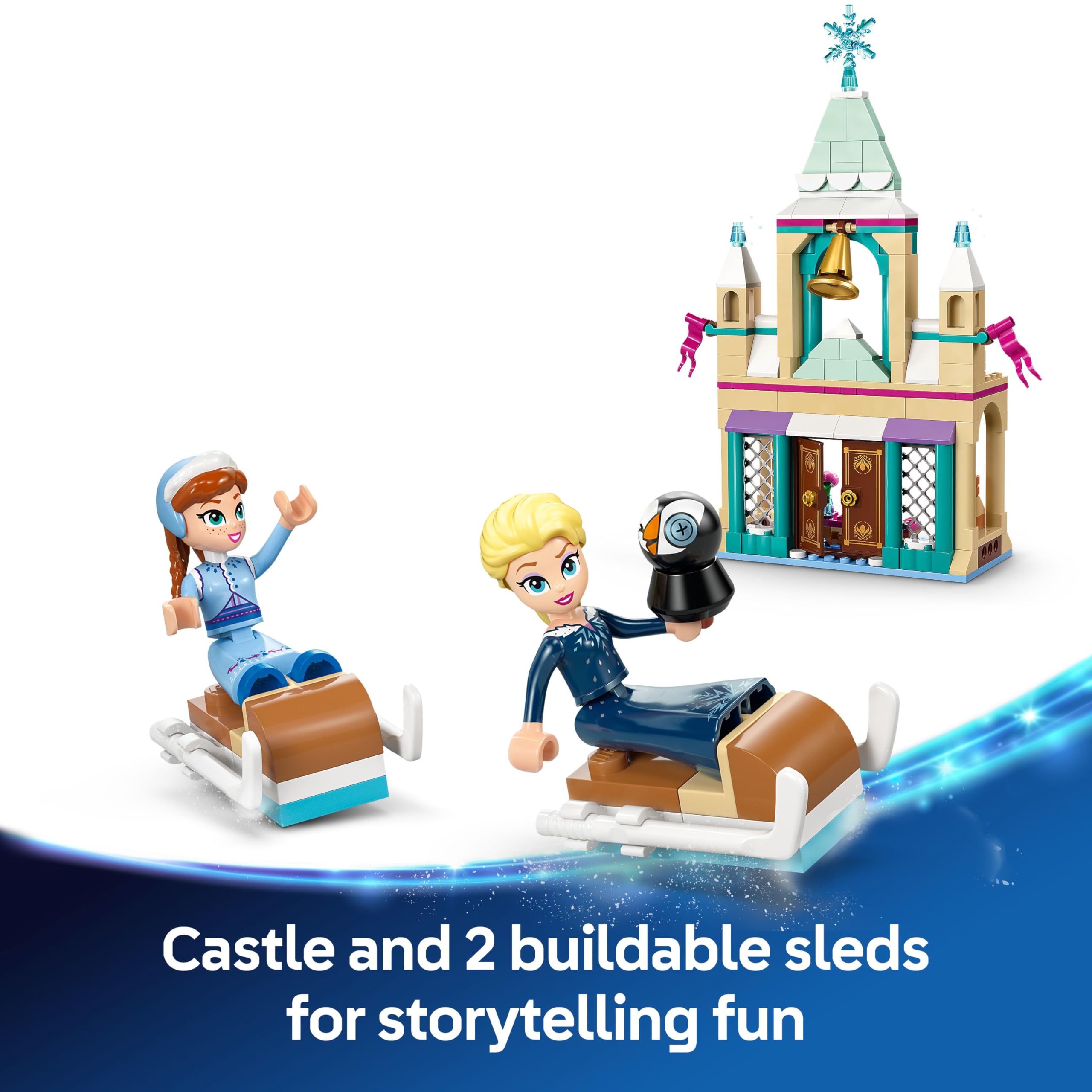 LEGO Disney Arendelle Frozen Castle Playset 43265 | Building Set for Ages 5+ 5