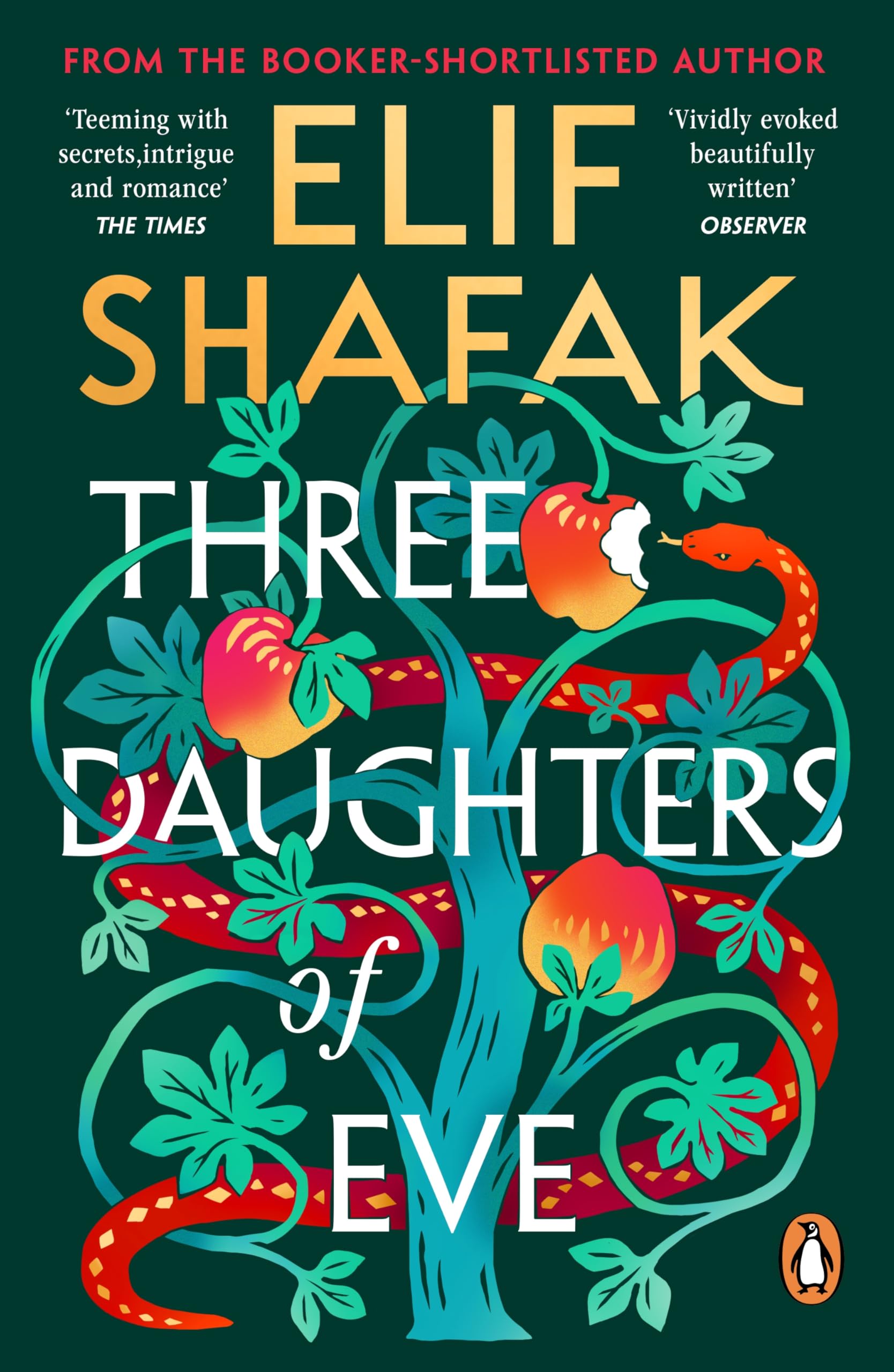 Penguin Three Daughters of Eve by Elif Shafak | Women's Literary Fiction Paperback