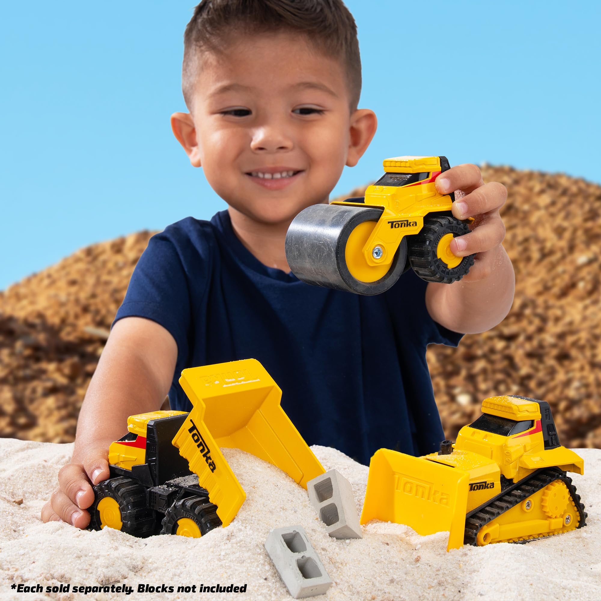 Basic Fun Tonka Steel Classics Titans Dump Truck - Stamped Steel Construction | Large Size | Ages 3+ 7