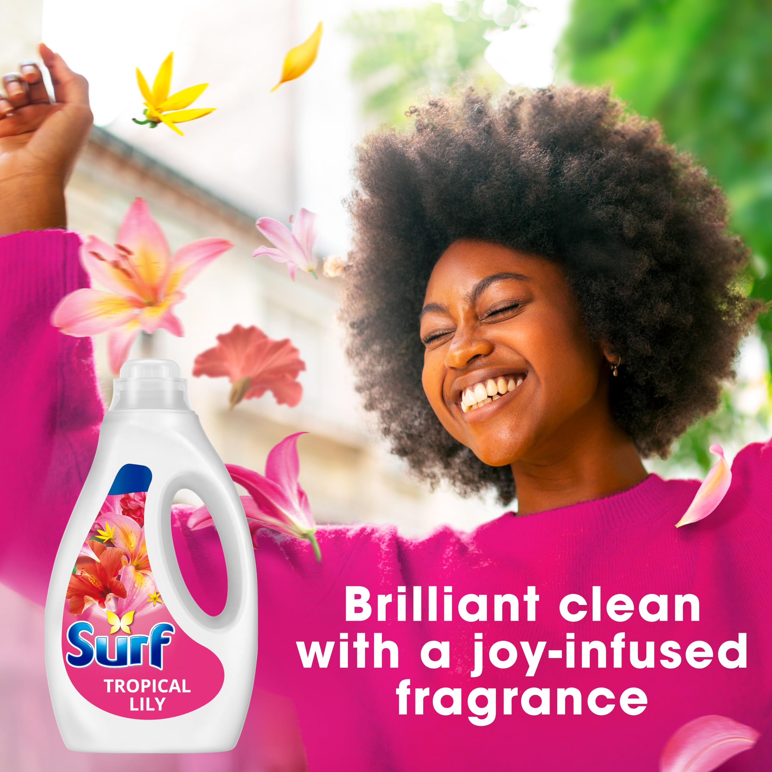 Surf Tropical Lily Laundry Washing Liquid Detergent (1.5L) 3