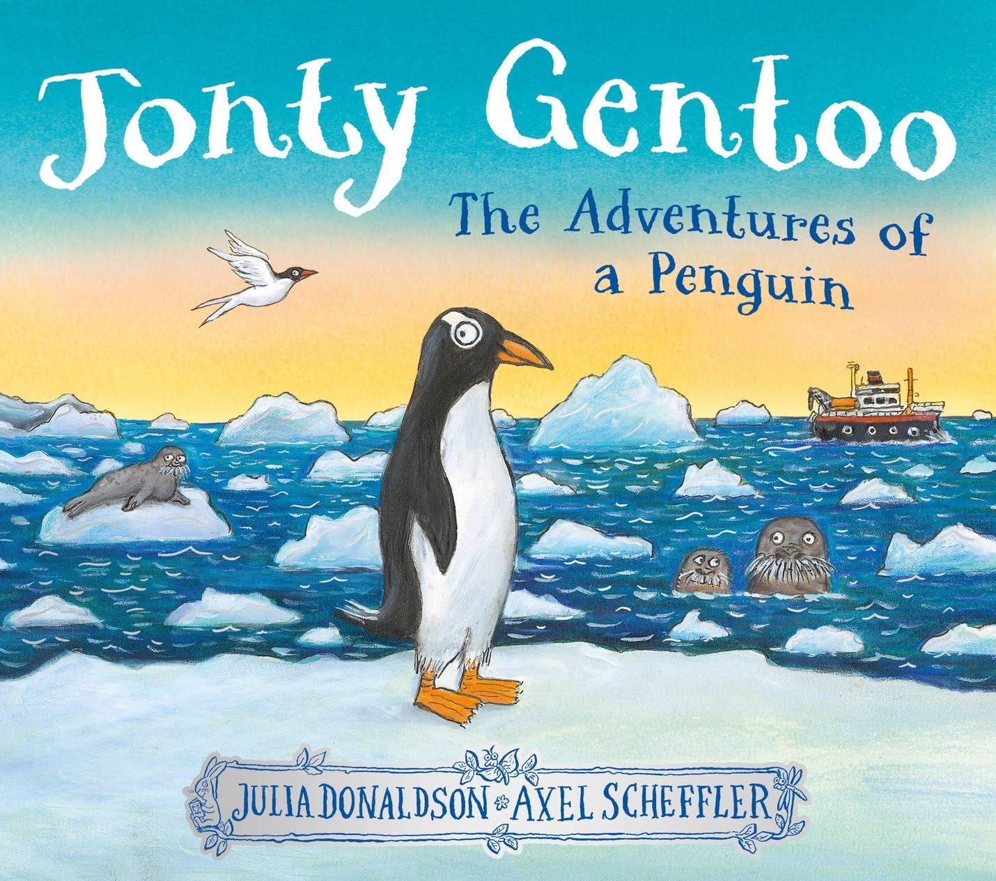Scholastic Jonty Gentoo - The Adventures of a Penguin | Hardcover | Ages 3-6
