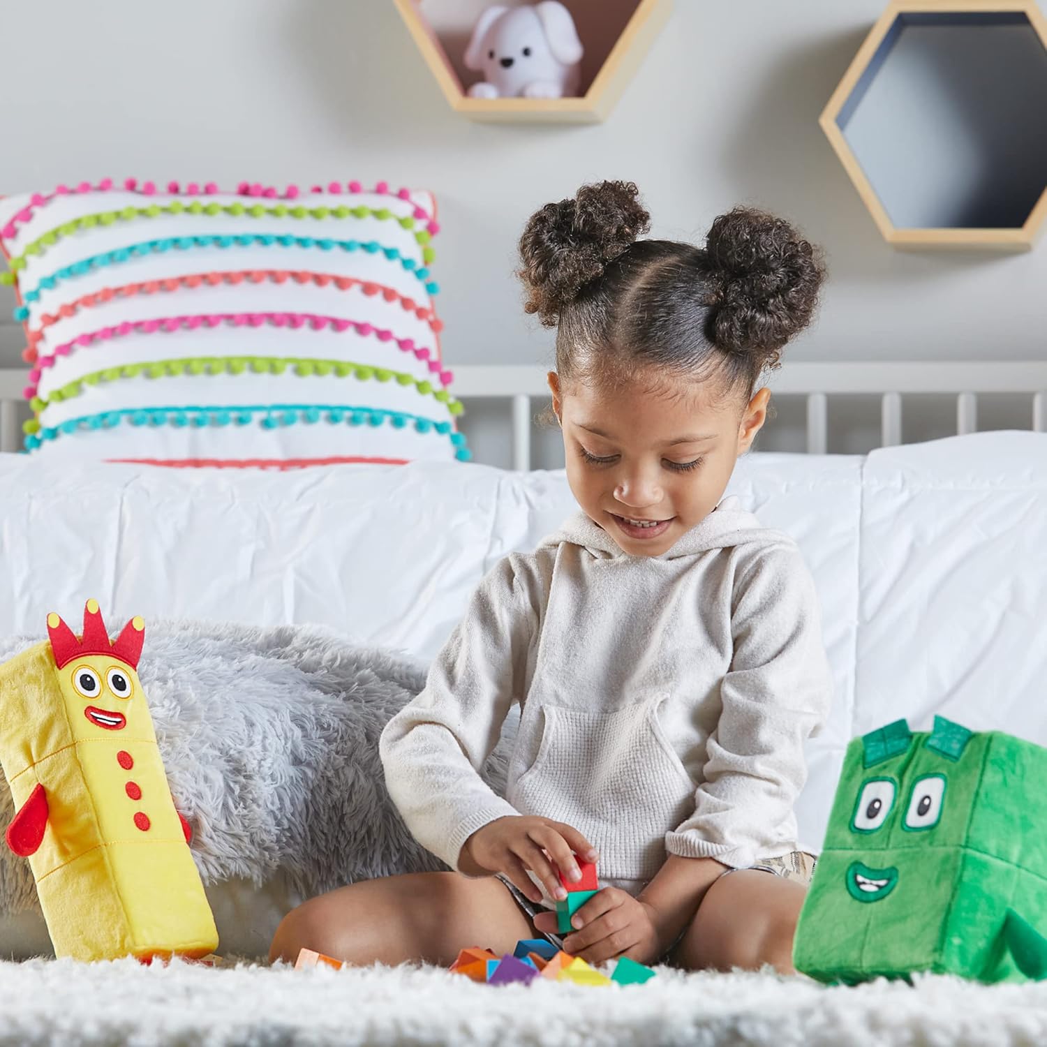 Numberblocks Three and Four Playful Pals - Soft Plush Toys for Toddlers 18M+ 7