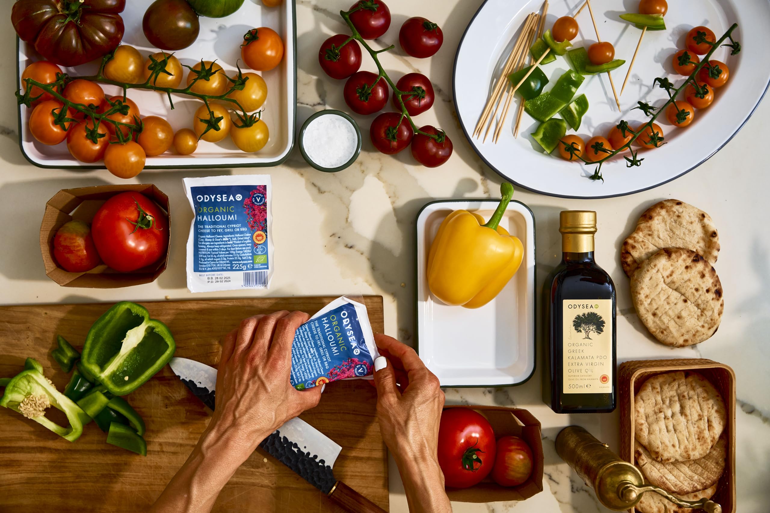 Odysea Organic Extra Virgin Olive Oil, PDO Kalamata EVOO, 500ml Glass Bottle 7