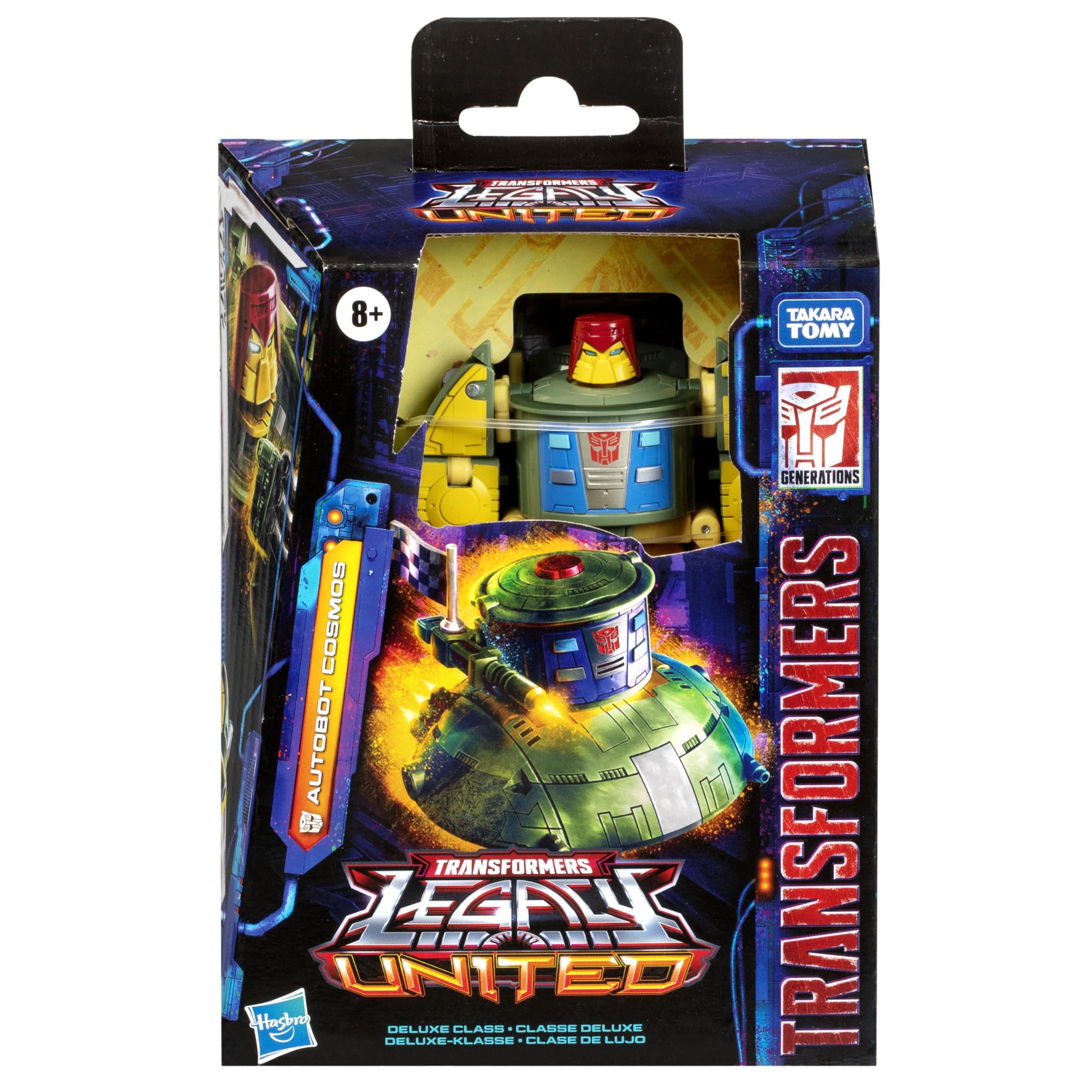 Transformers Legacy Deluxe Class Autobot Cosmos Action Figure | 5.5-inch | Converts in 19 Steps