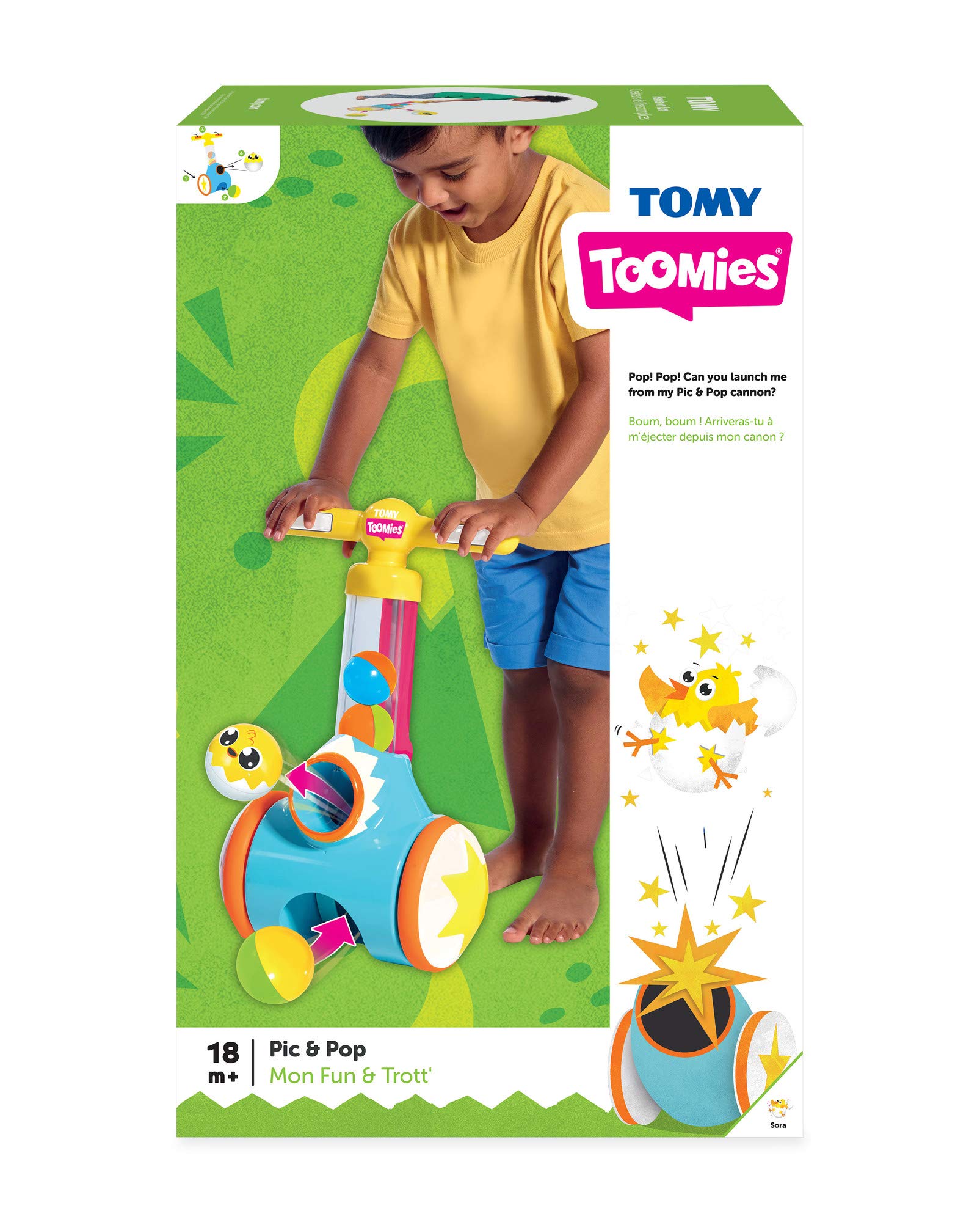 Toomies Pic and Pop Push Along Toy - Ball Popper with Collector | Ages 18 Months+ 9