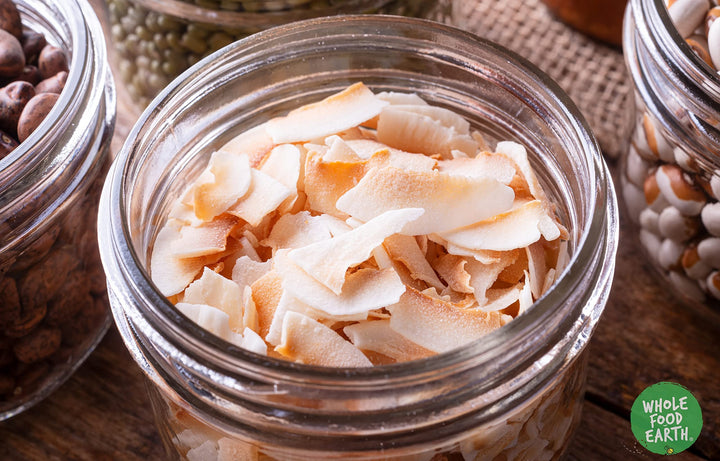 Wholefood Earth - Toasted and Unsweetened Coconut Slices (500 g)