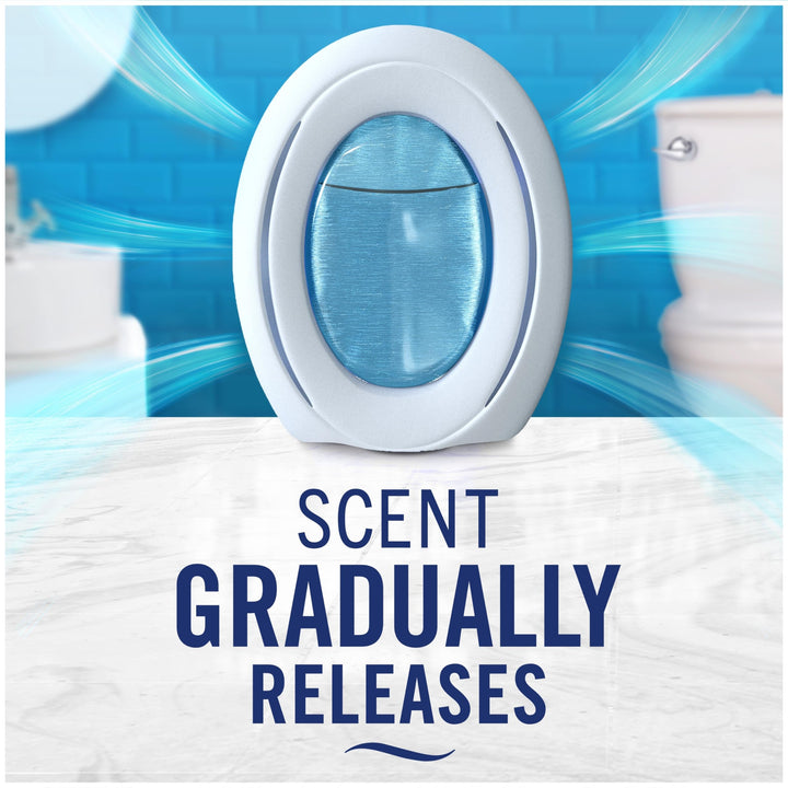 Febreze Bathroom Air Freshener - Odour Fighter with White Jasmine Scent, 8 Items