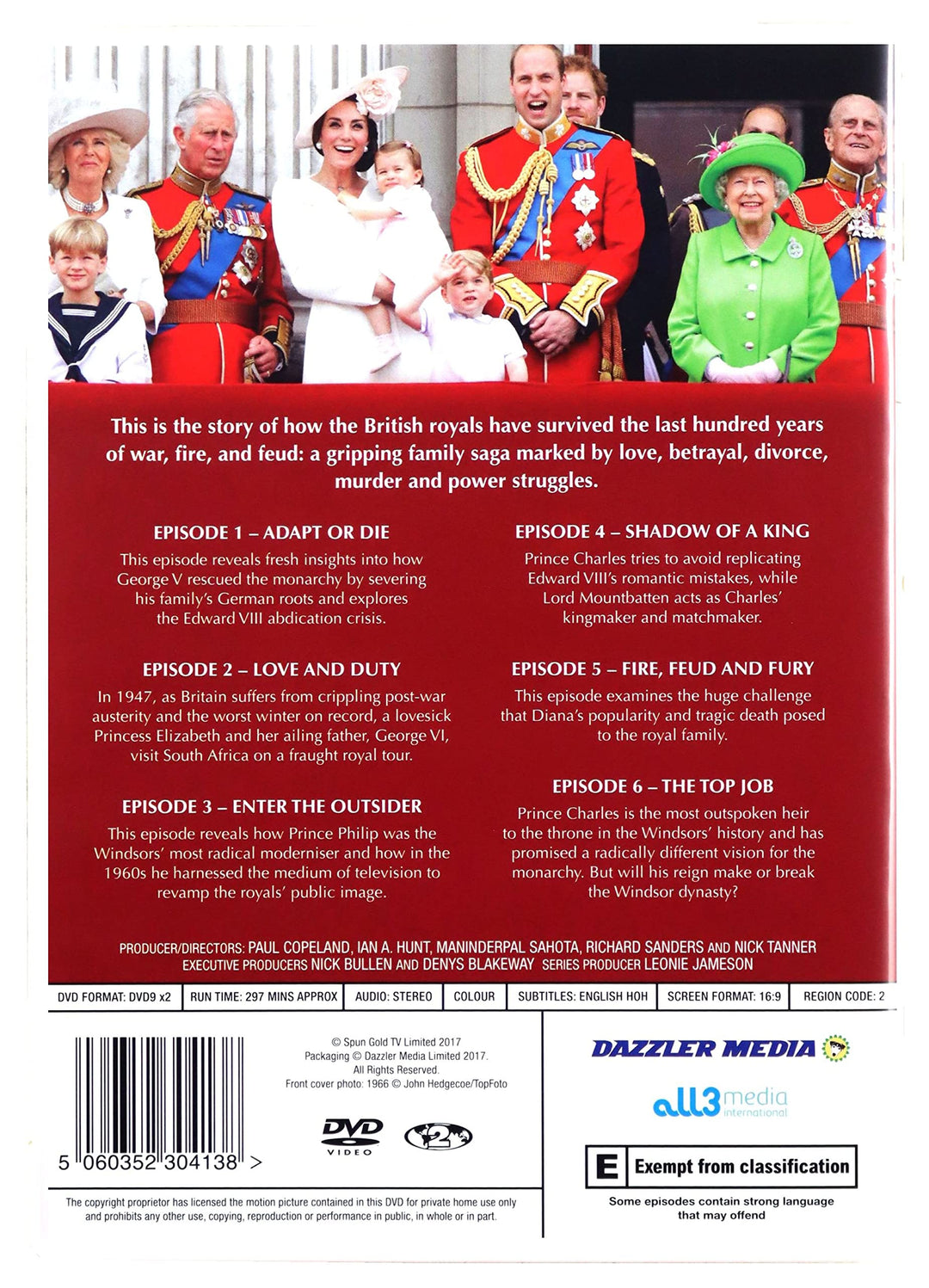 The Royal House of Windsor (2017) - DVD
