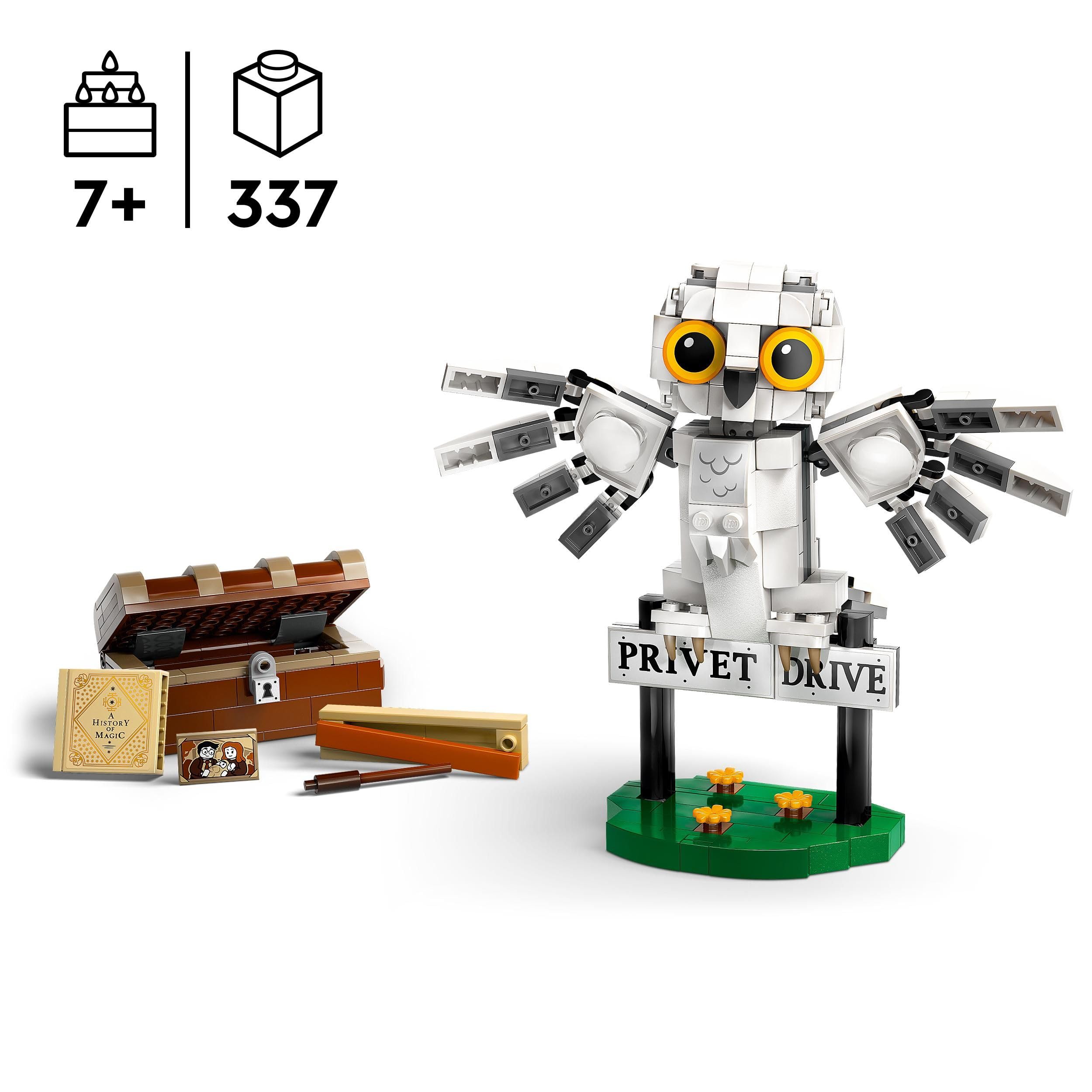 LEGO Harry Potter Hedwig at 4 Privet Drive Building Set | Model 76425 | Ages 7+ 2